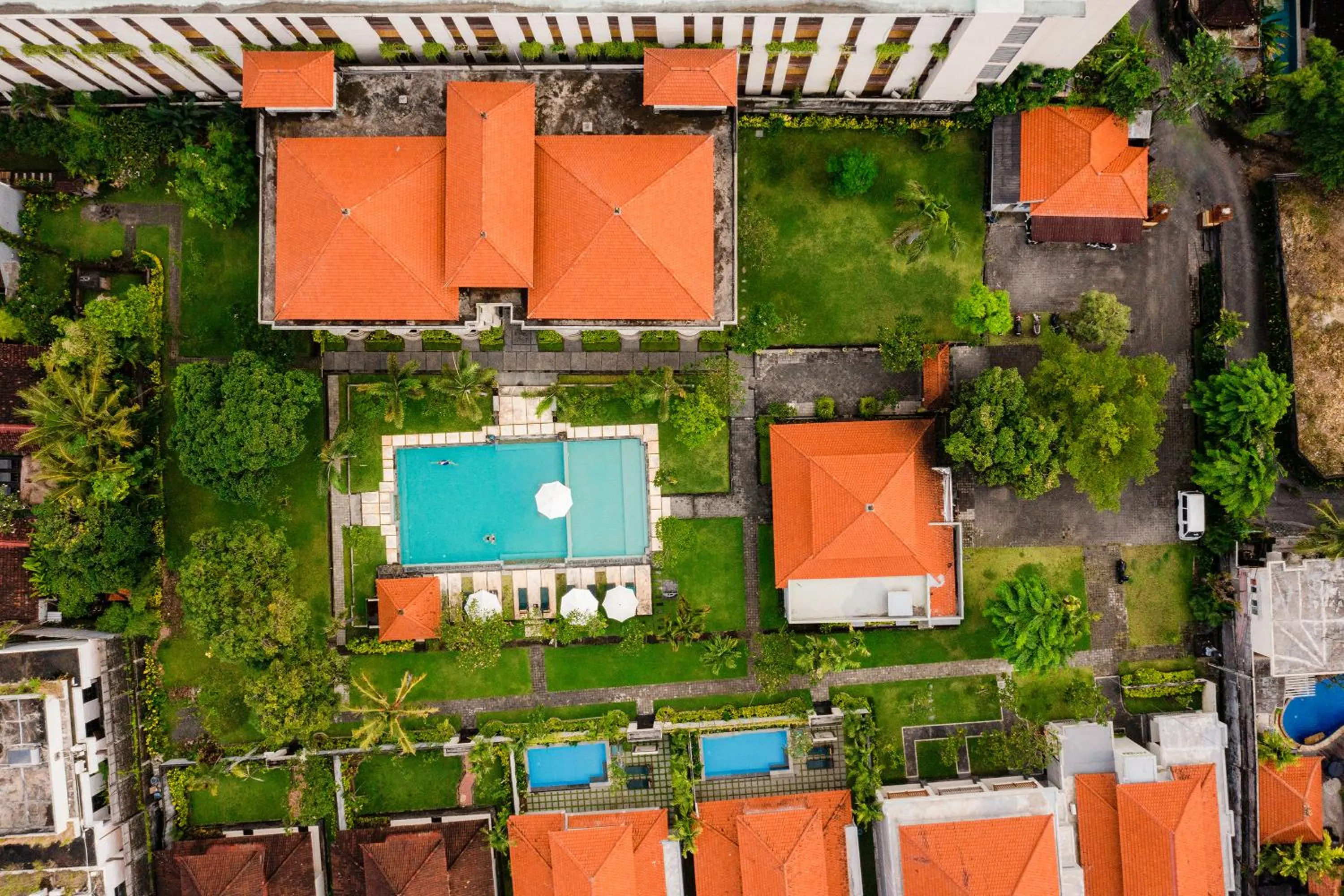 Bird's eye view in Kusuma Resort Seminyak