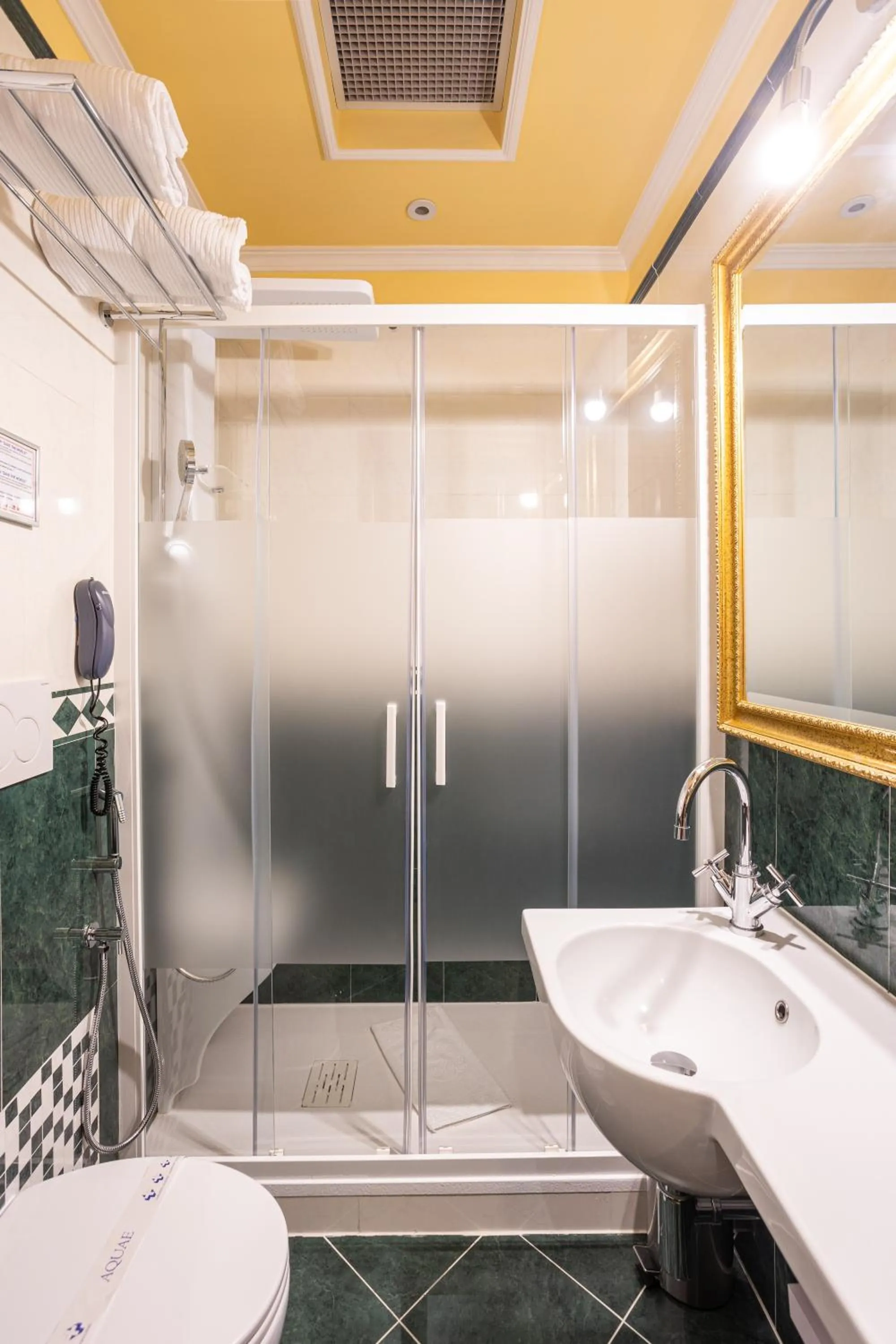 Shower in Hotel Manfredi Suite In Rome