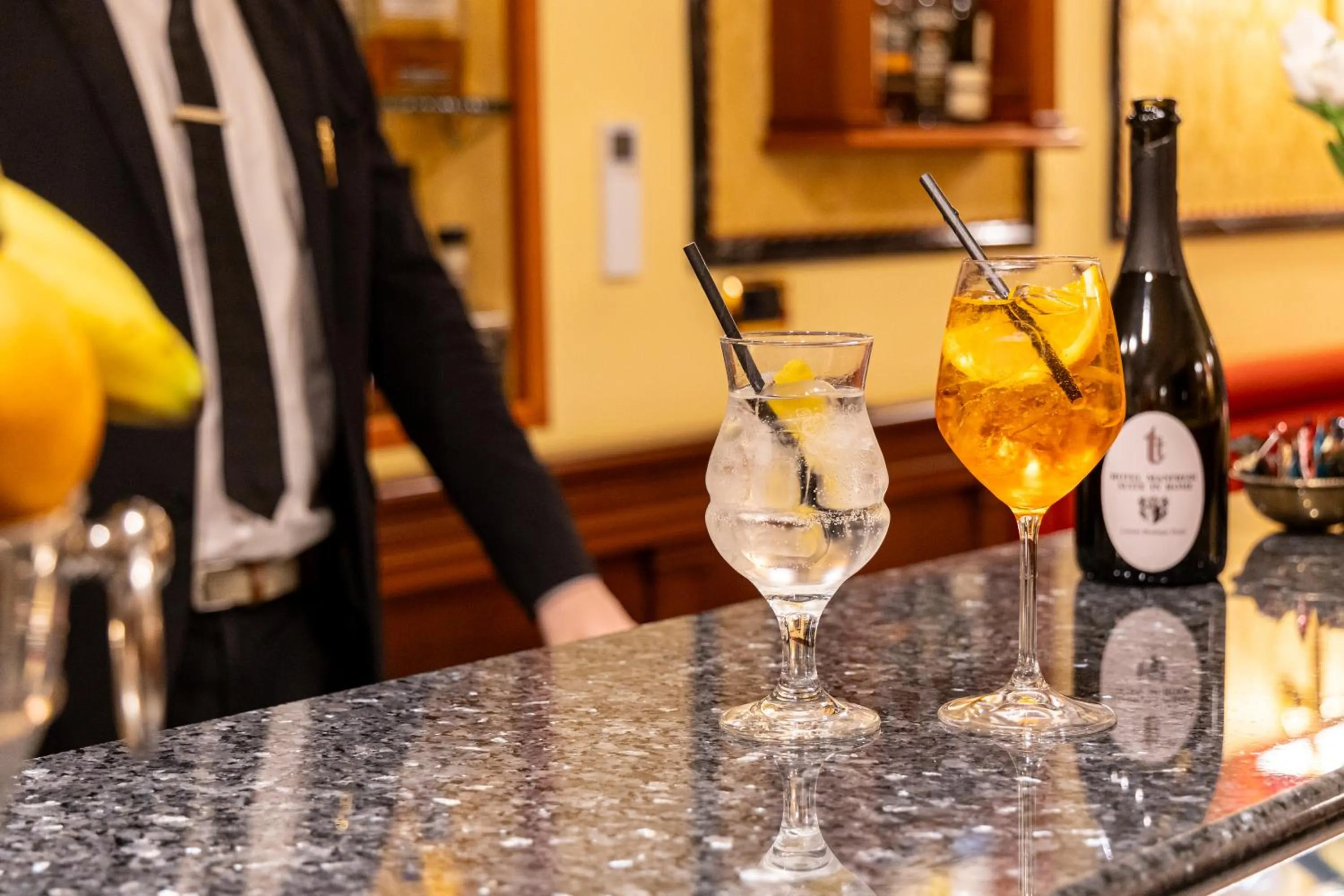 Lounge or bar in Hotel Manfredi Suite In Rome
