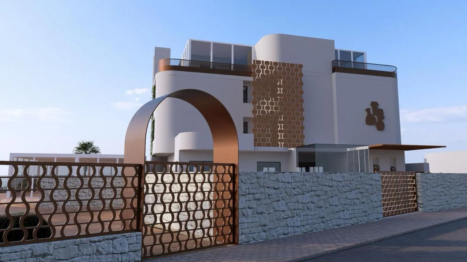 Property building in Beach Hotel Terracotta