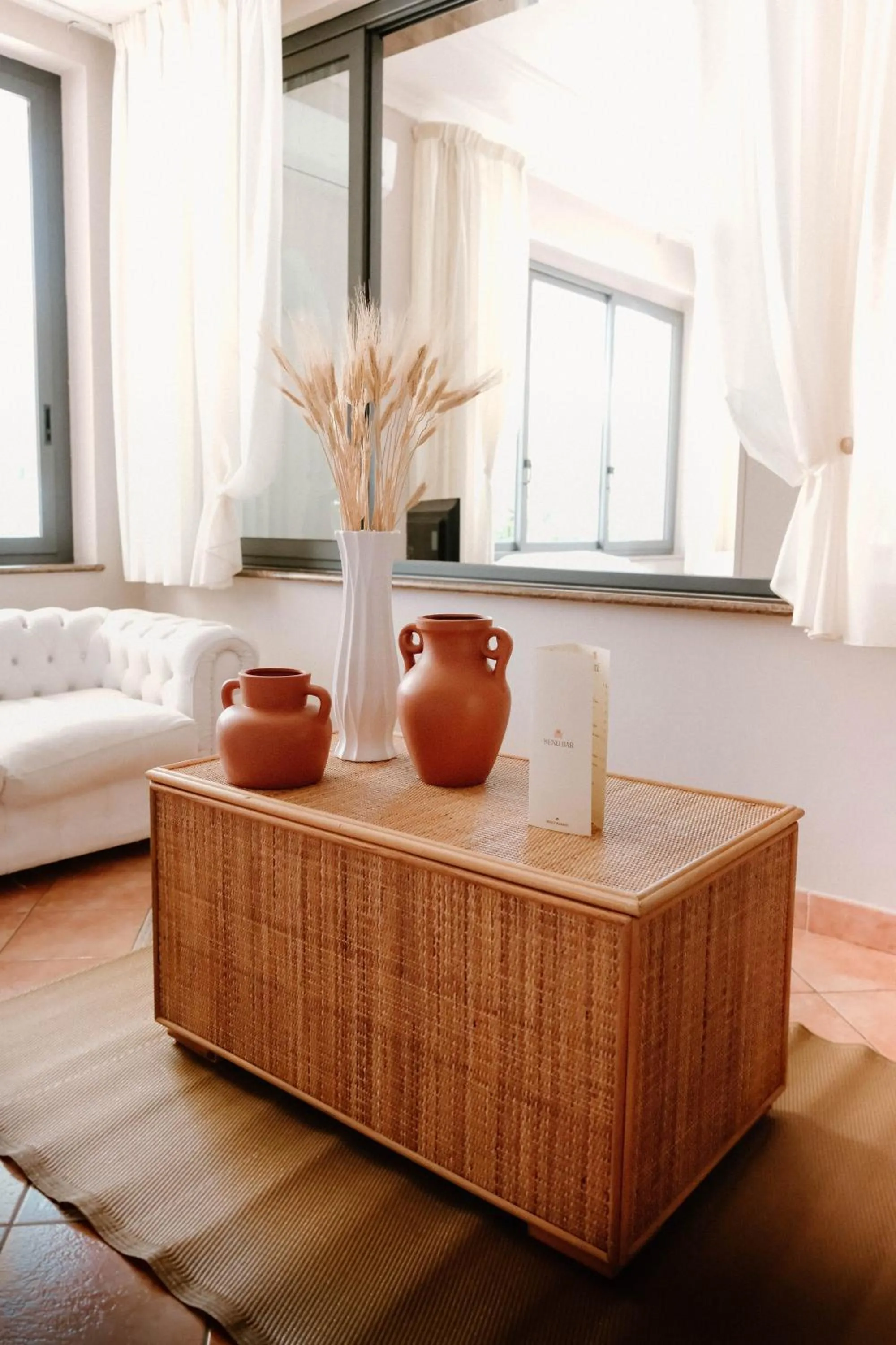 Living room in Beach Hotel Terracotta