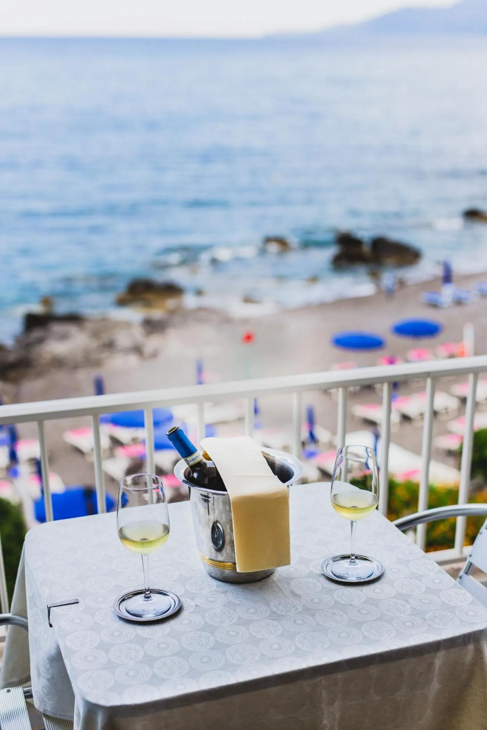 Balcony/Terrace in Beach Hotel Terracotta