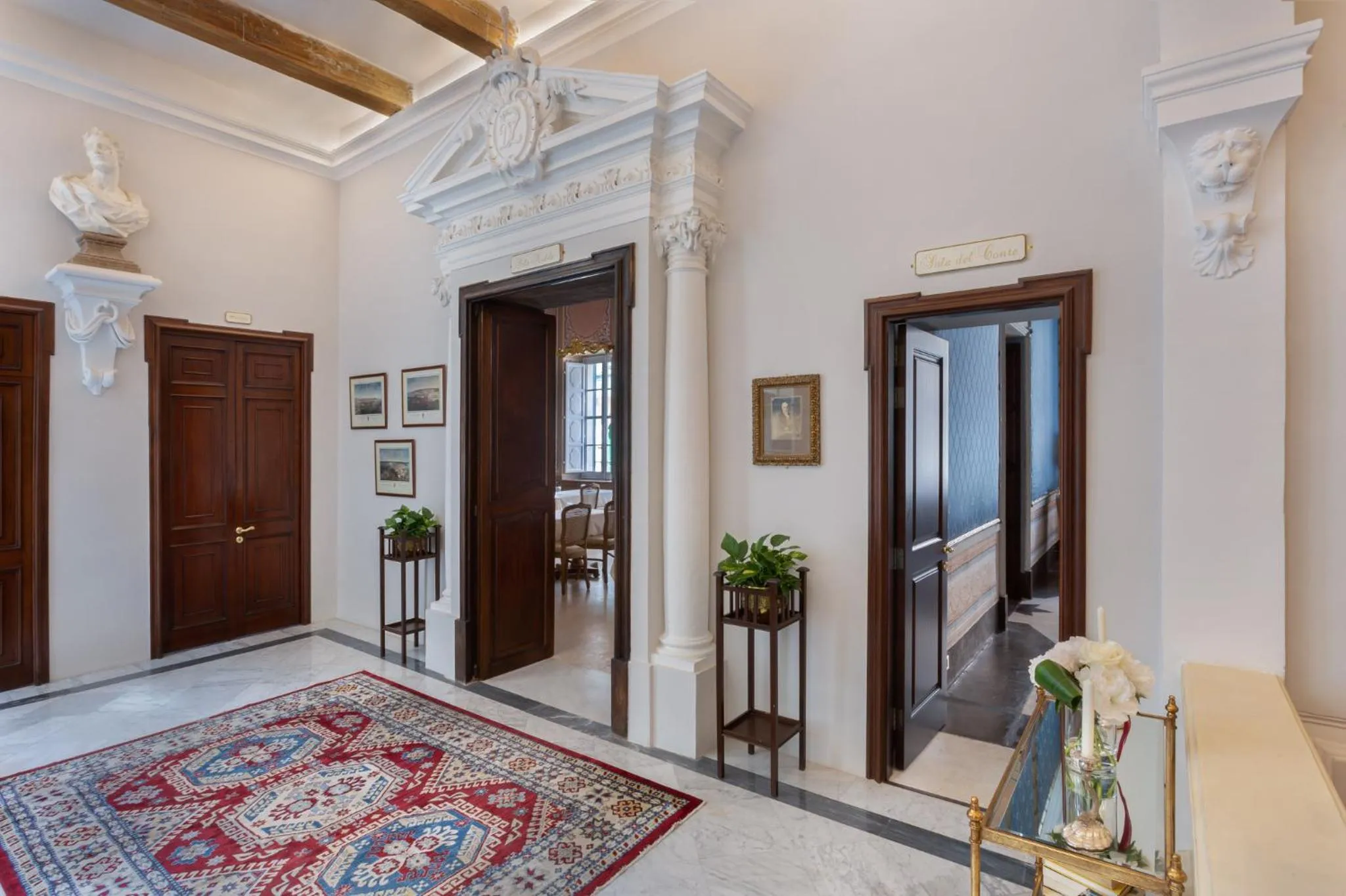 Lobby or reception in Domus Zamittello