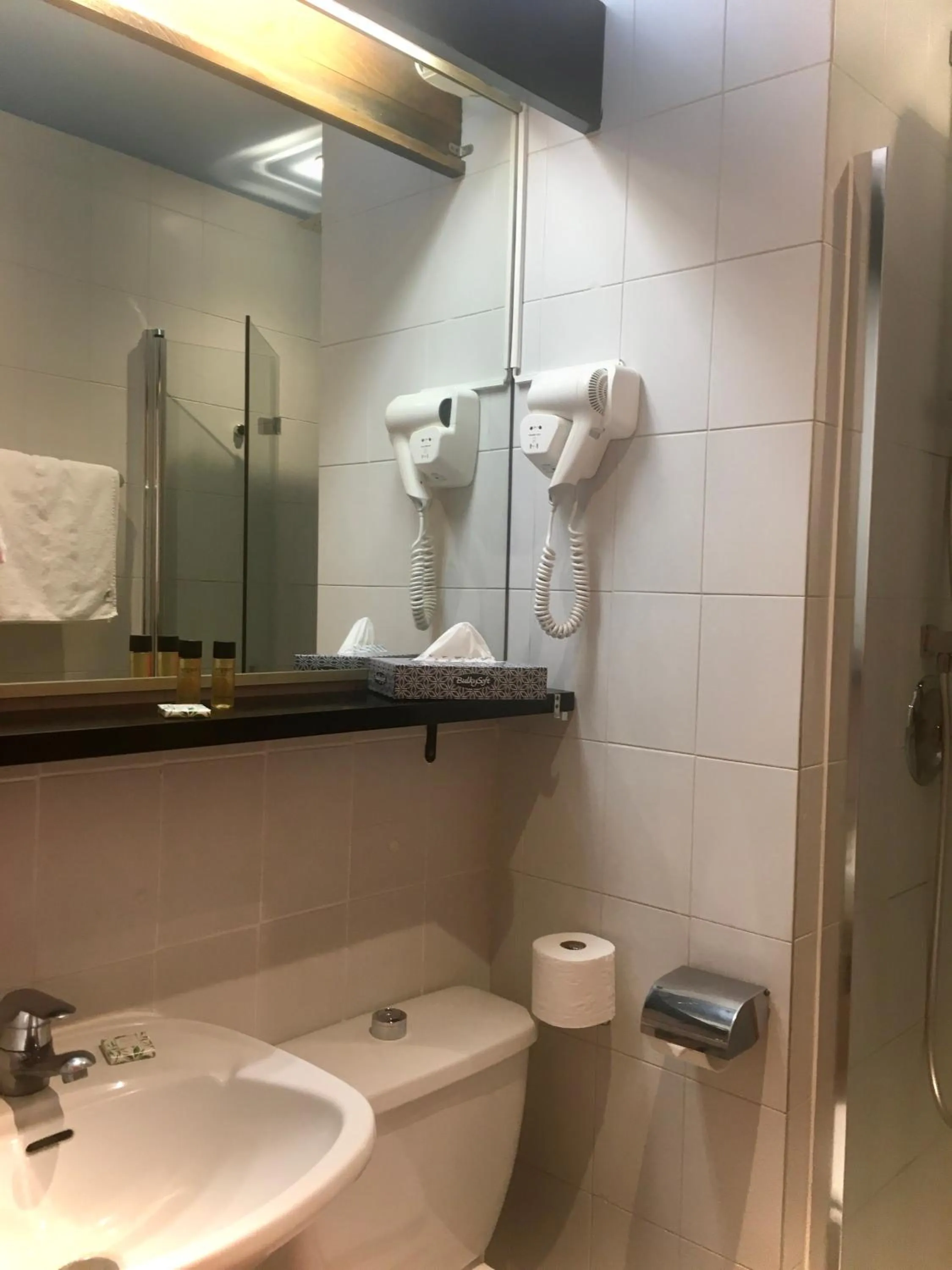 Bathroom in Hotel des Mimosas