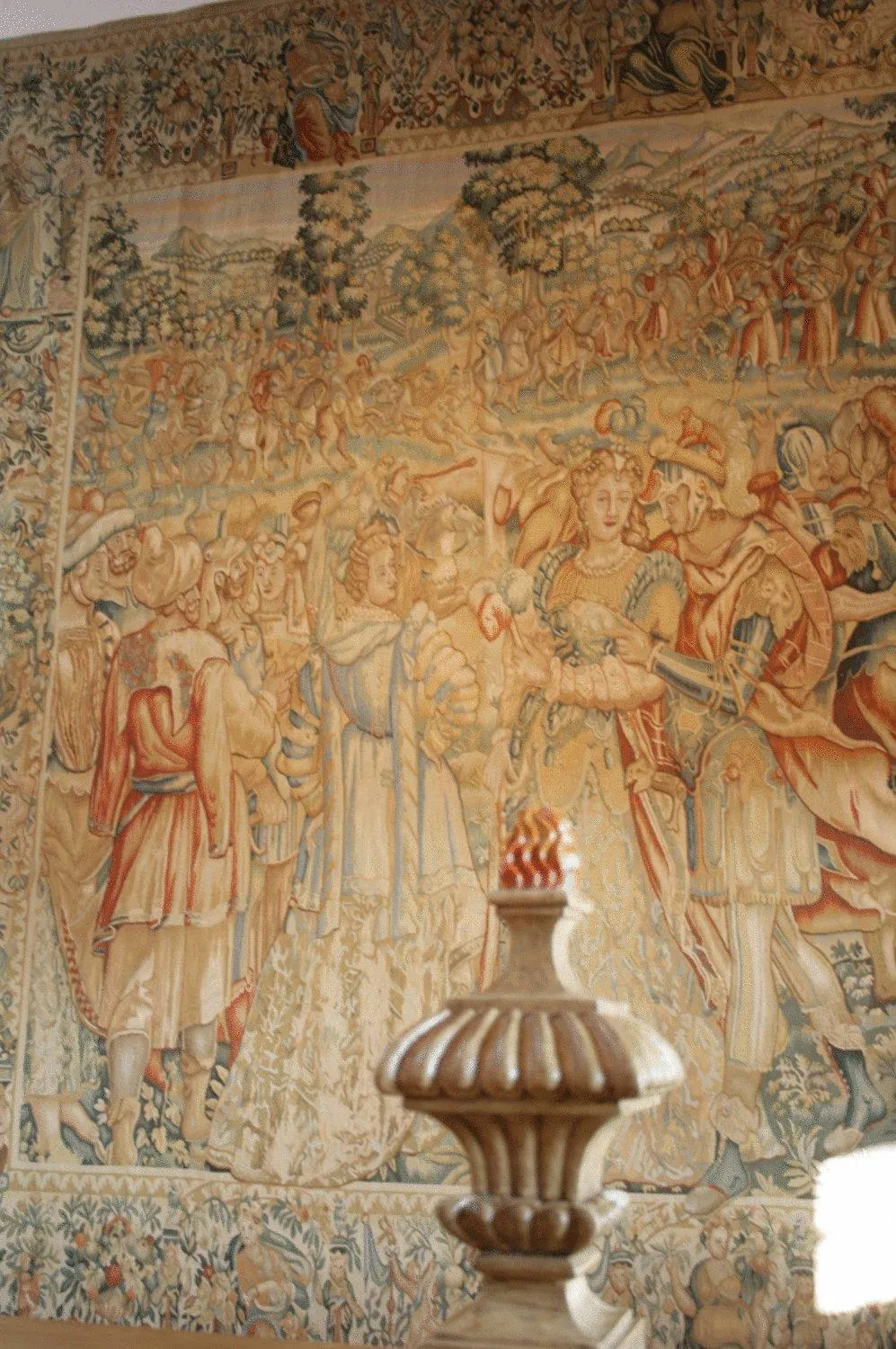 Decorative detail in Casa Grande de Rosende