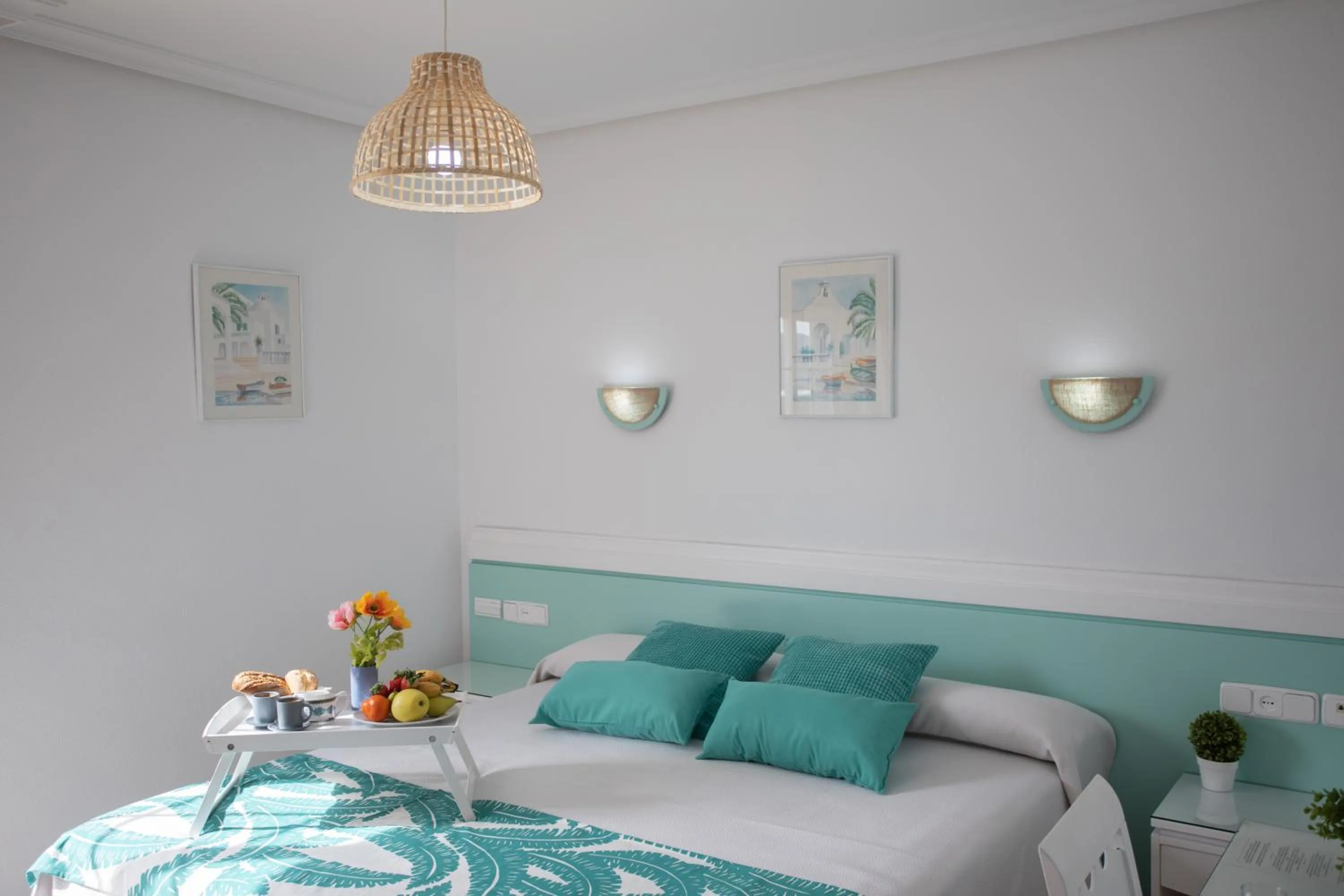 Bed in Hotel Blanca Brisa Cabo de Gata