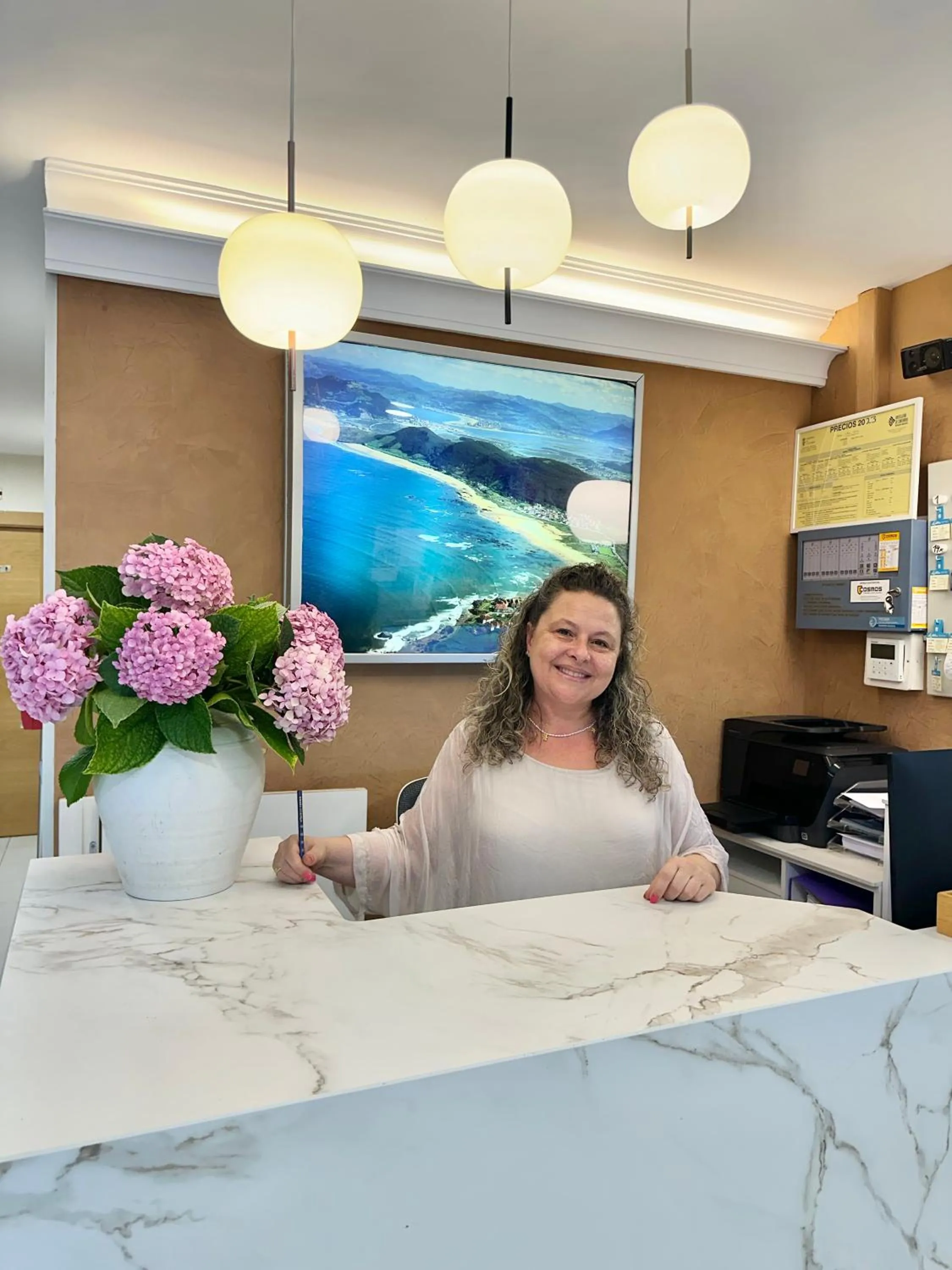 Lobby or reception in Hotel Las Olas