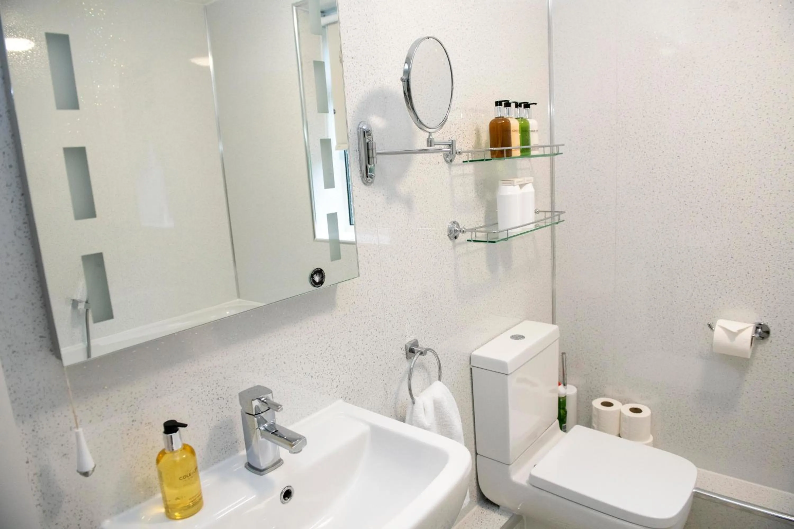 Shower in Bridleways Guesthouse & Holiday Homes