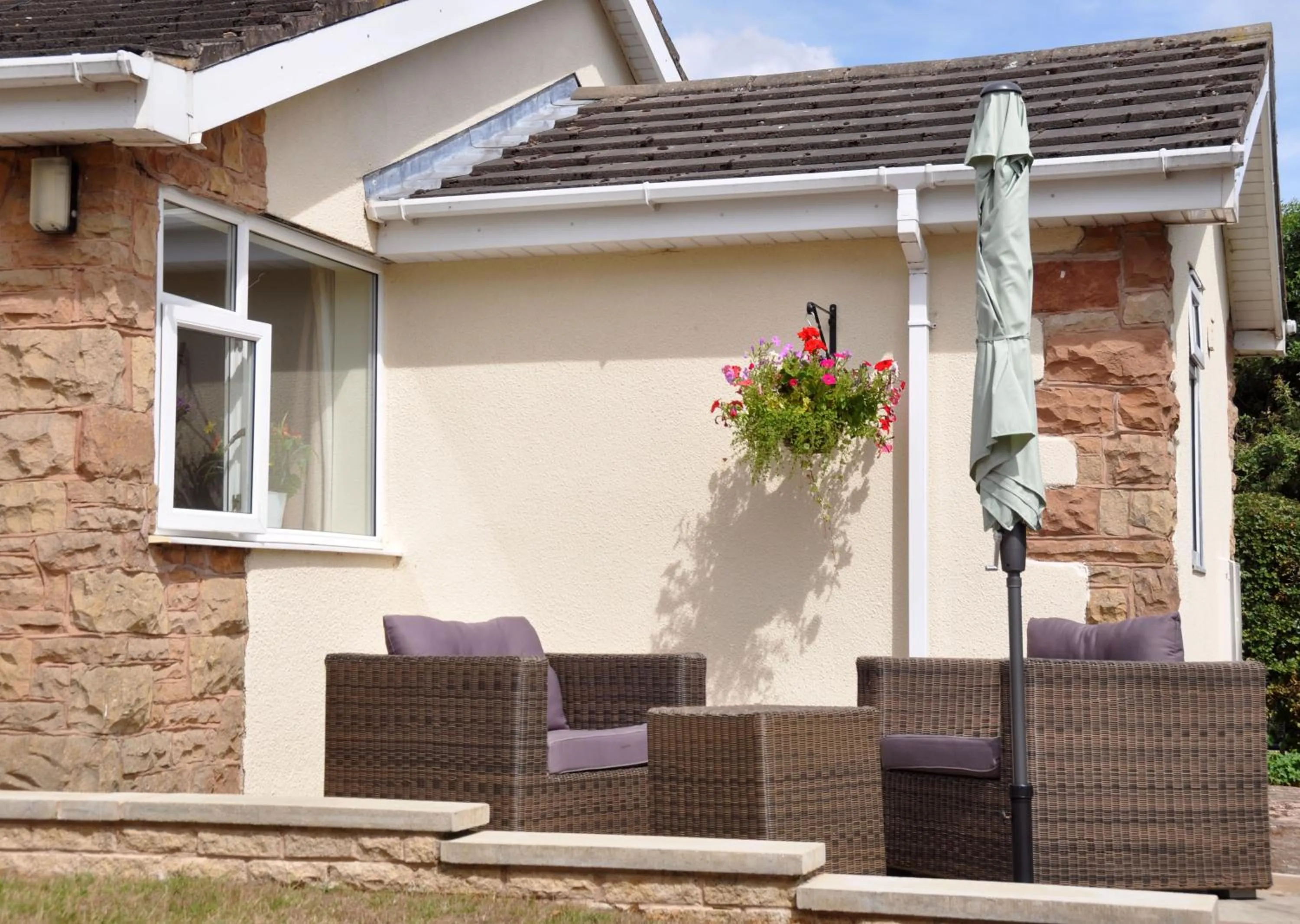 Patio in Bridleways Guesthouse & Holiday Homes