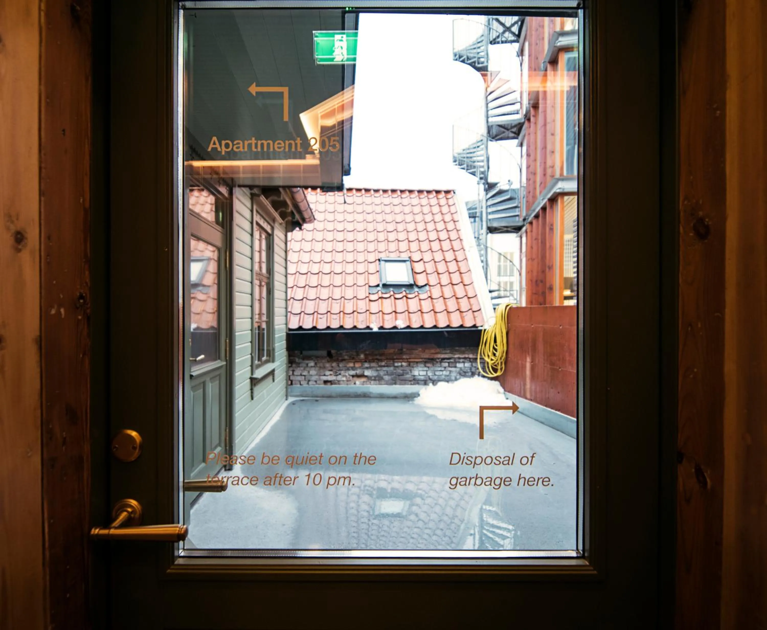 Property building in Home Again Apartments Nygata 1