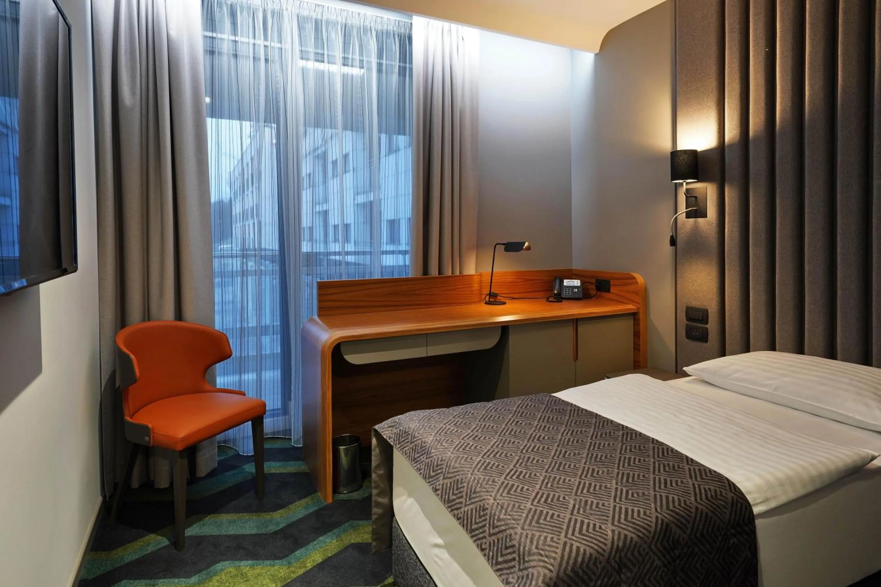 Bed in HABAKUK Wellness & Event Hotel