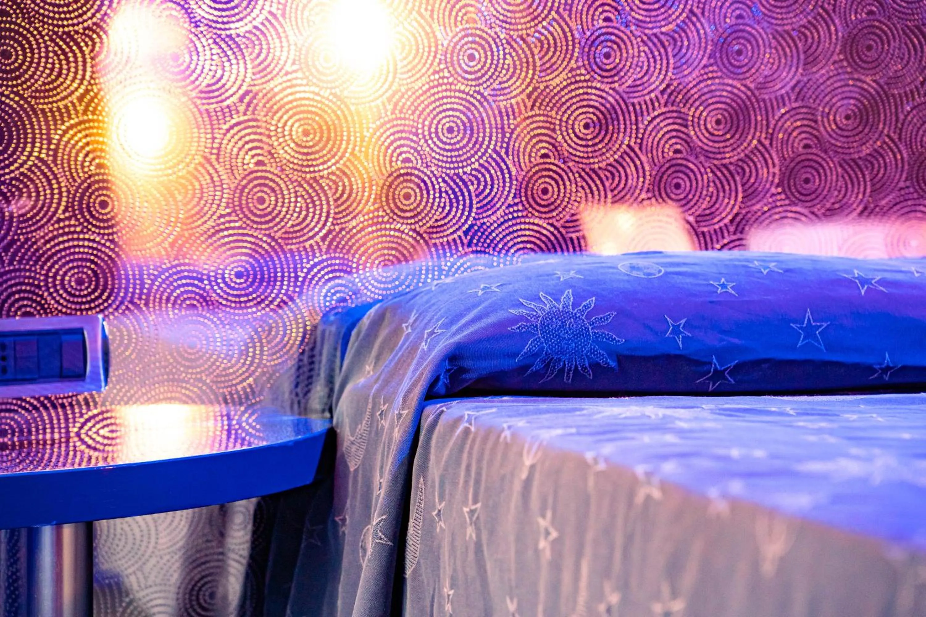 Bed in Marcantonio Hotel