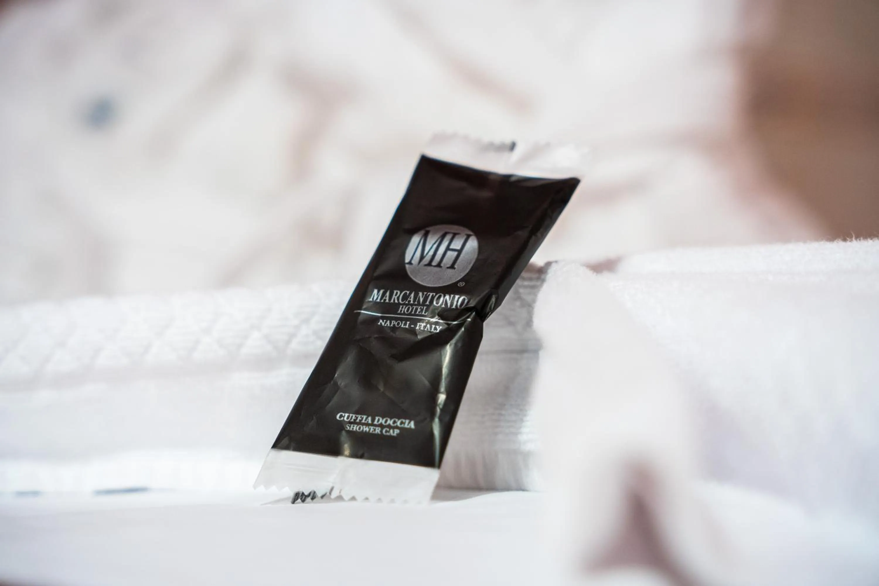 Bed in Marcantonio Hotel