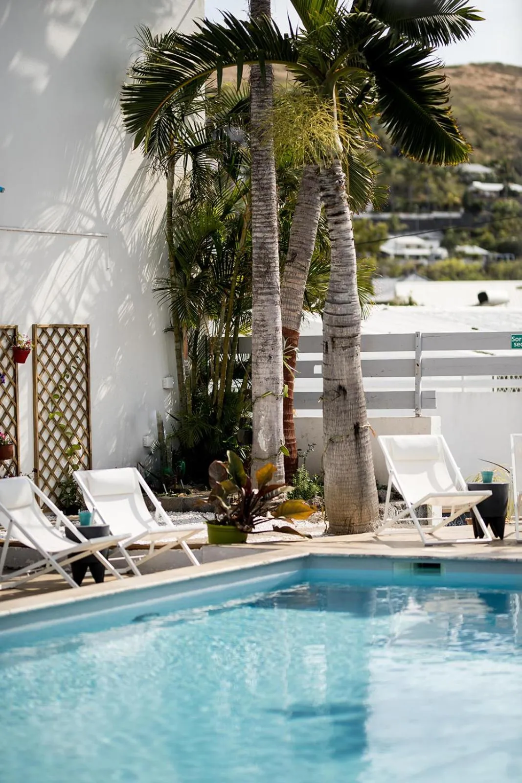 Swimming pool in Hôtel Le Grand Bleu