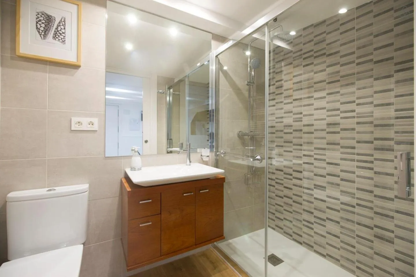 Bathroom in LUXURY IN OLD TOWN NEAR BEACH by www,SanSebastianApartments,es