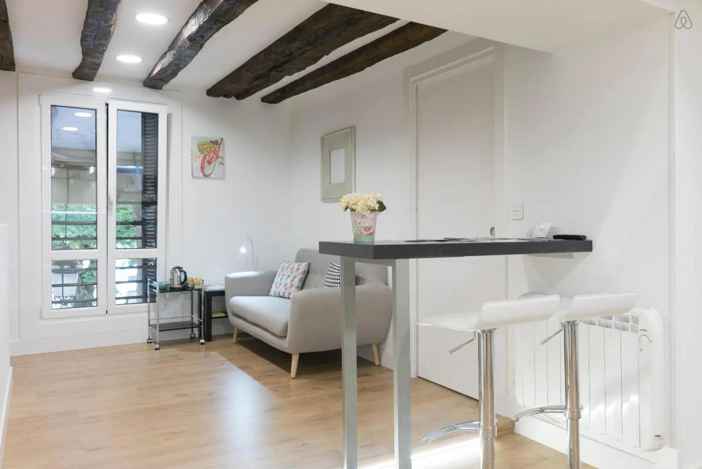 Living room, Bed in LUXURY IN OLD TOWN NEAR BEACH by www,SanSebastianApartments,es