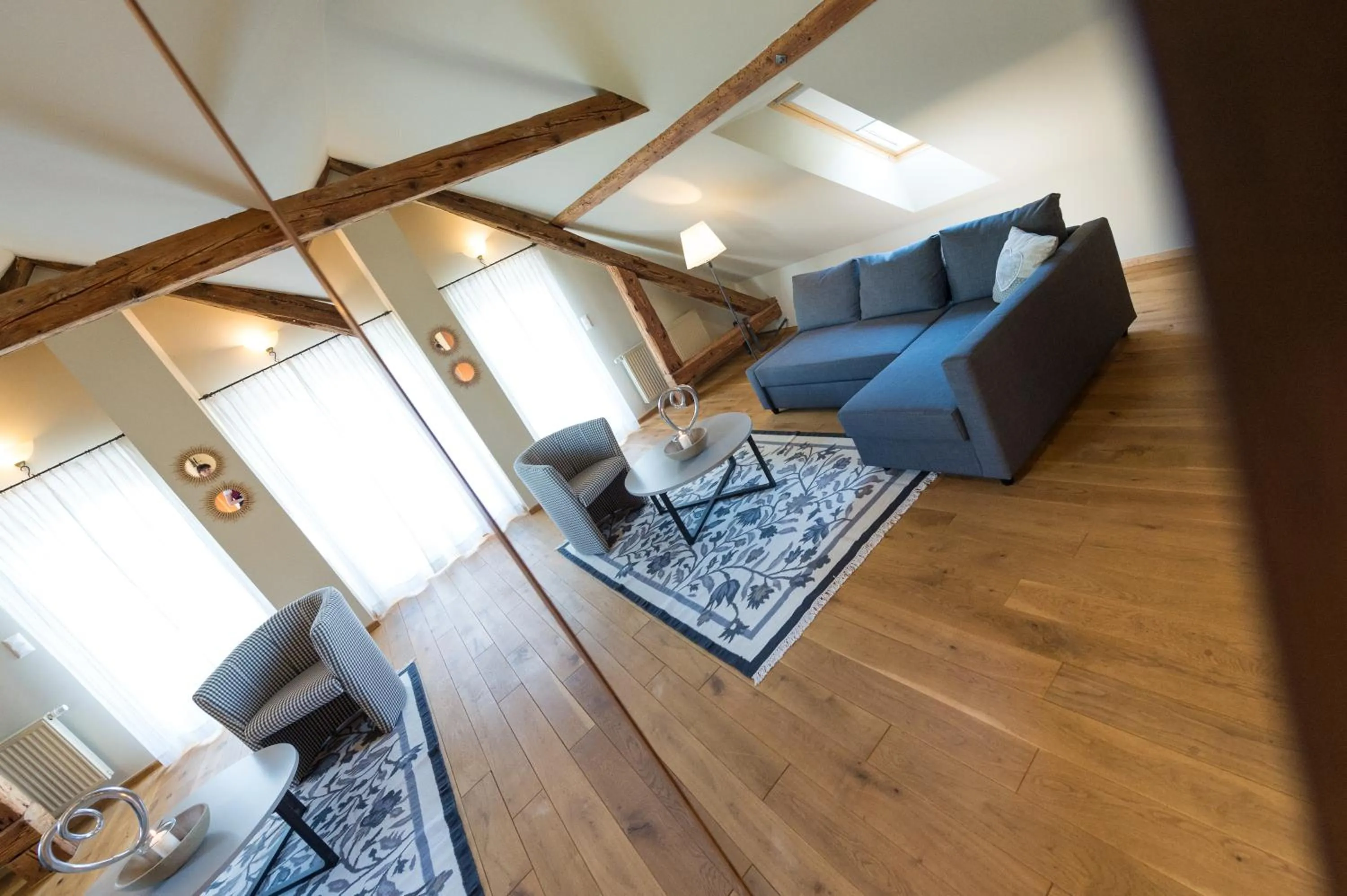 Living room in Das Eisenberg