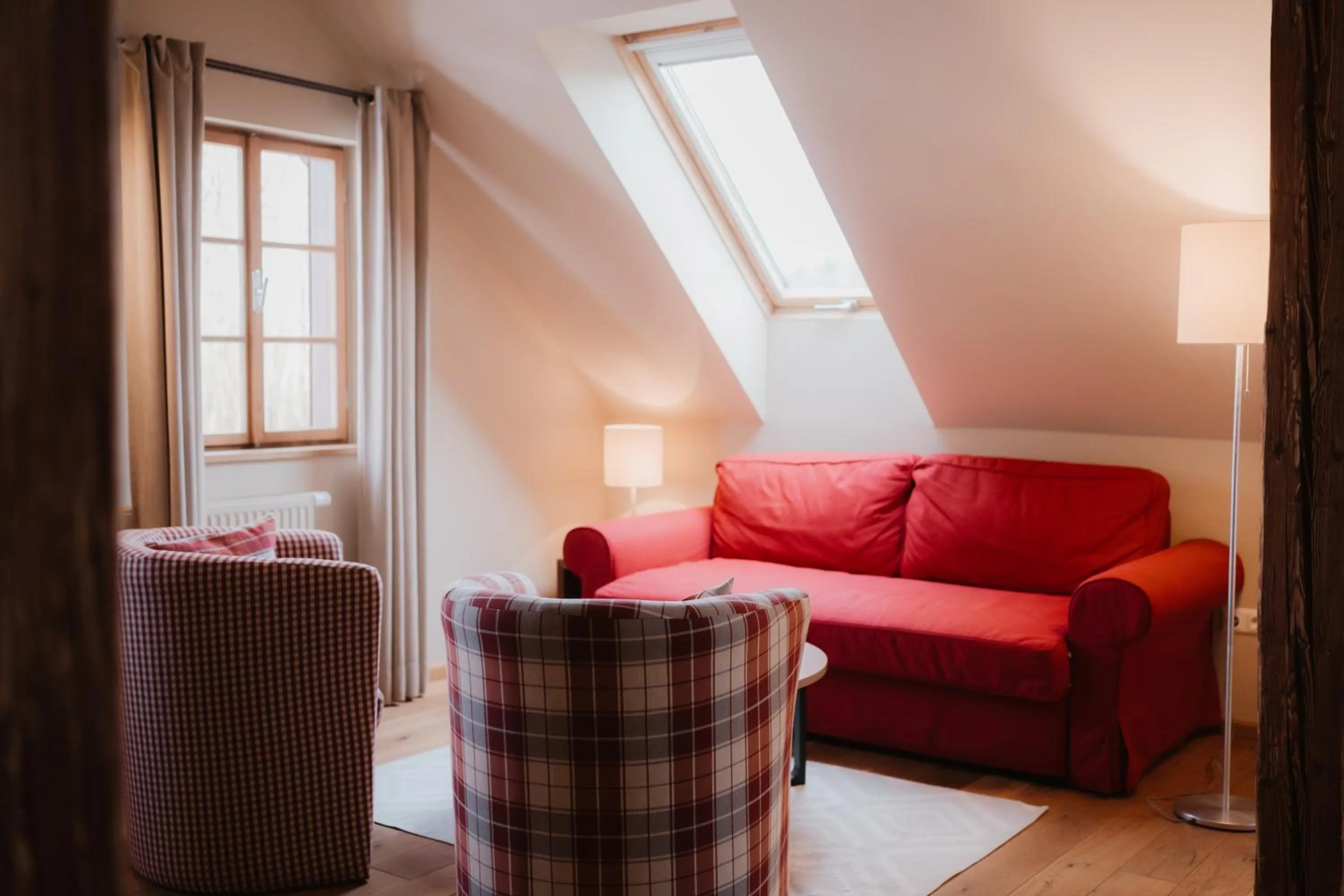 Living room in Das Eisenberg