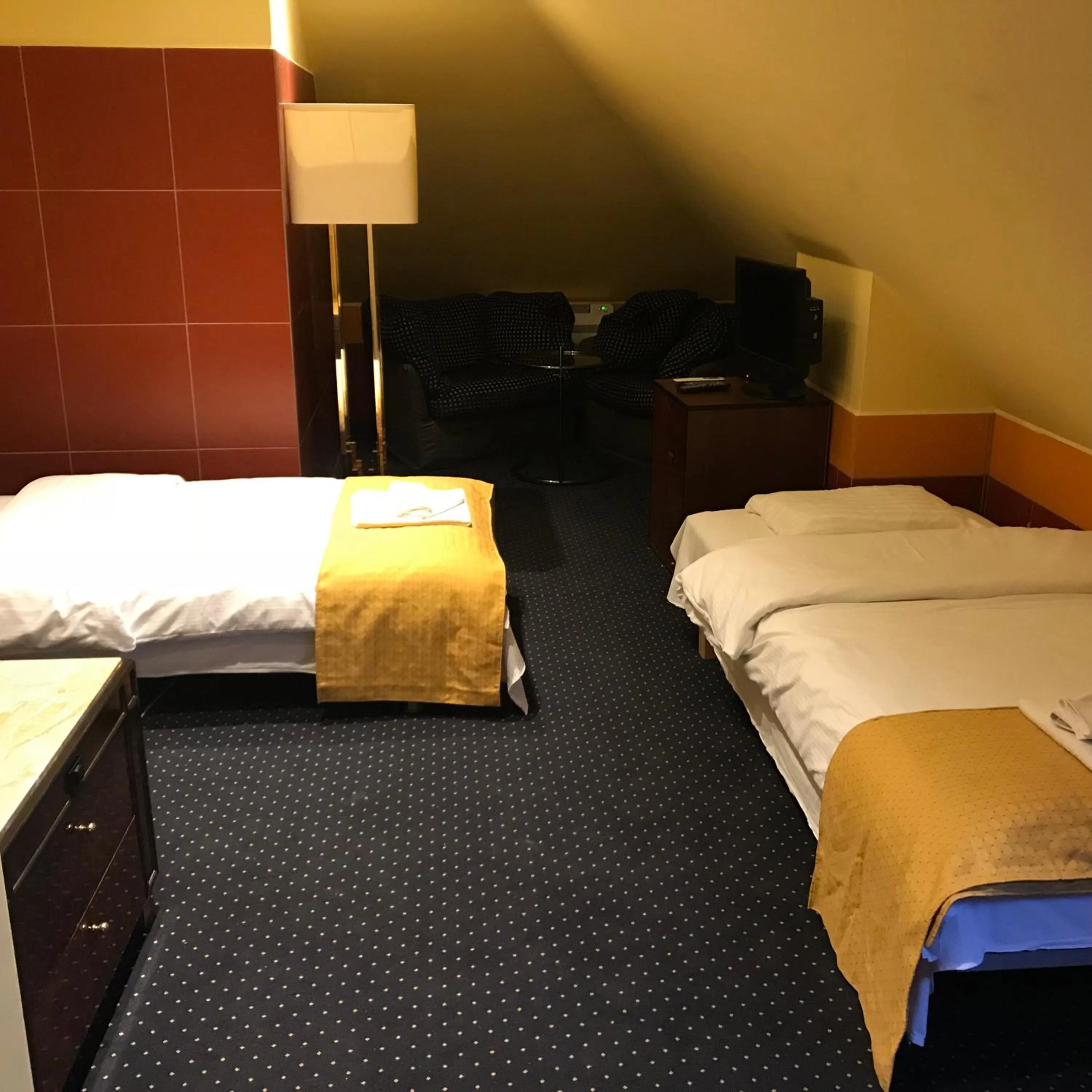 Bed in Hotel Podzamcze