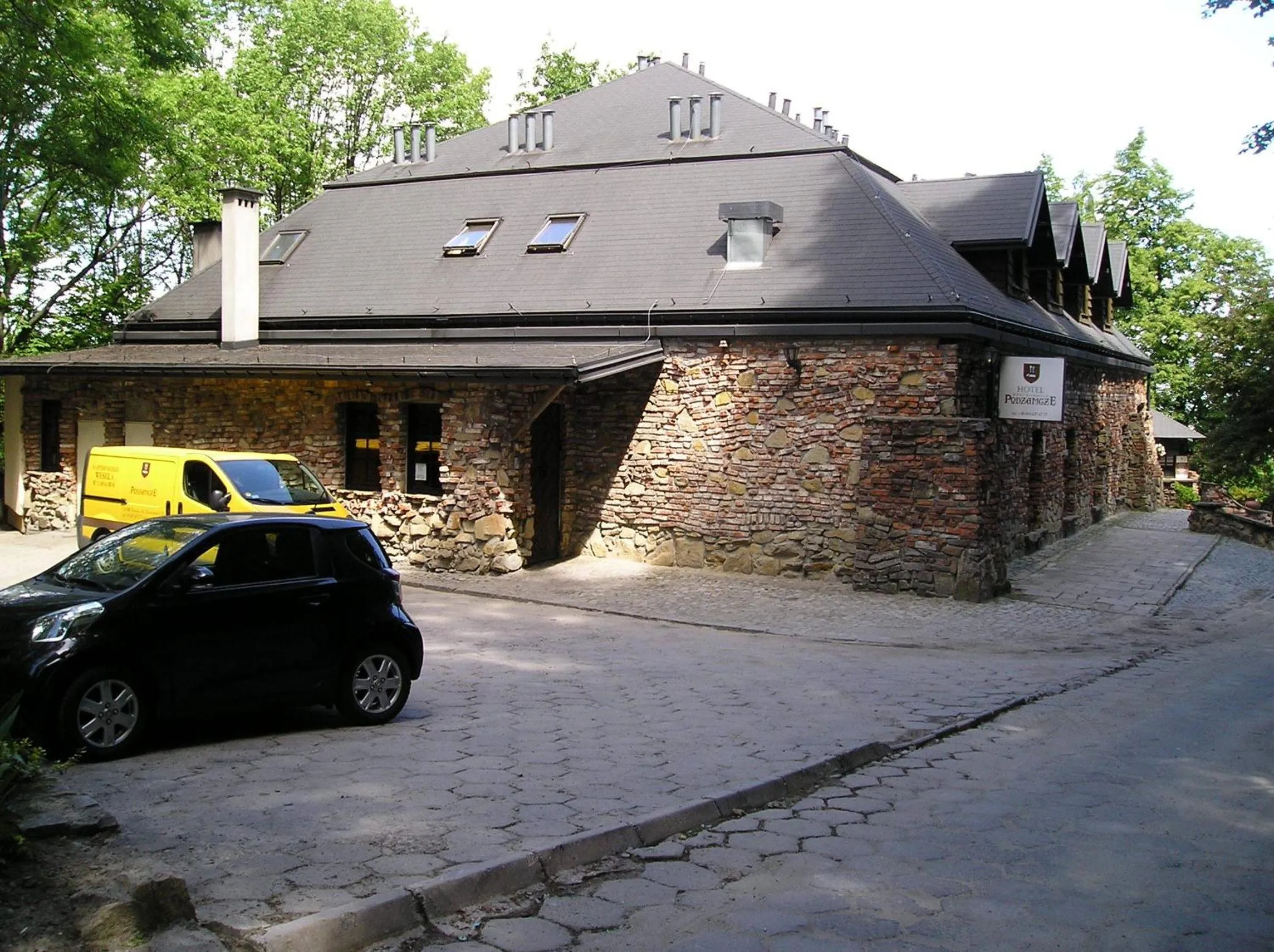 Area and facilities in Hotel Podzamcze