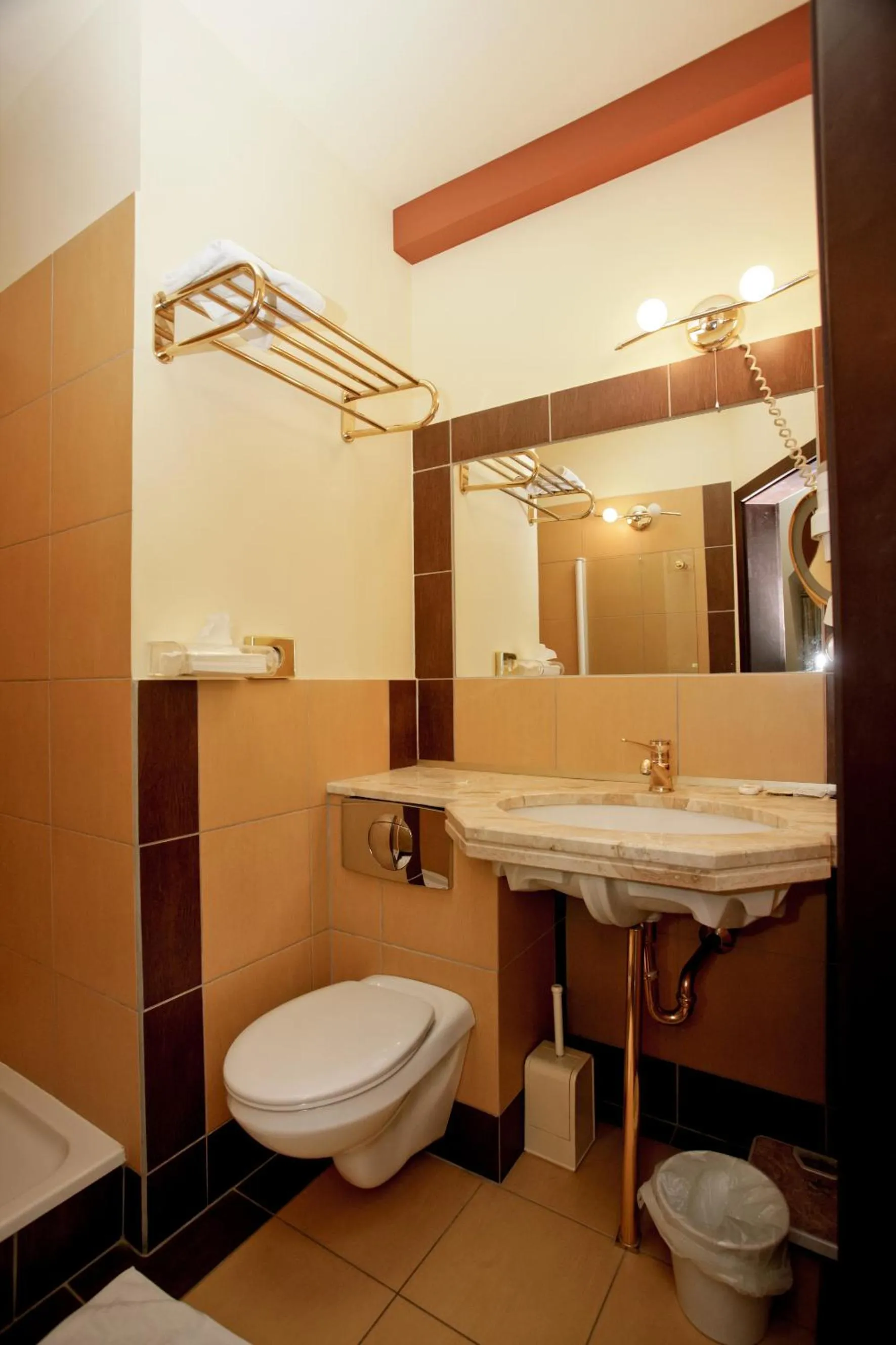 Toilet in Hotel Podzamcze