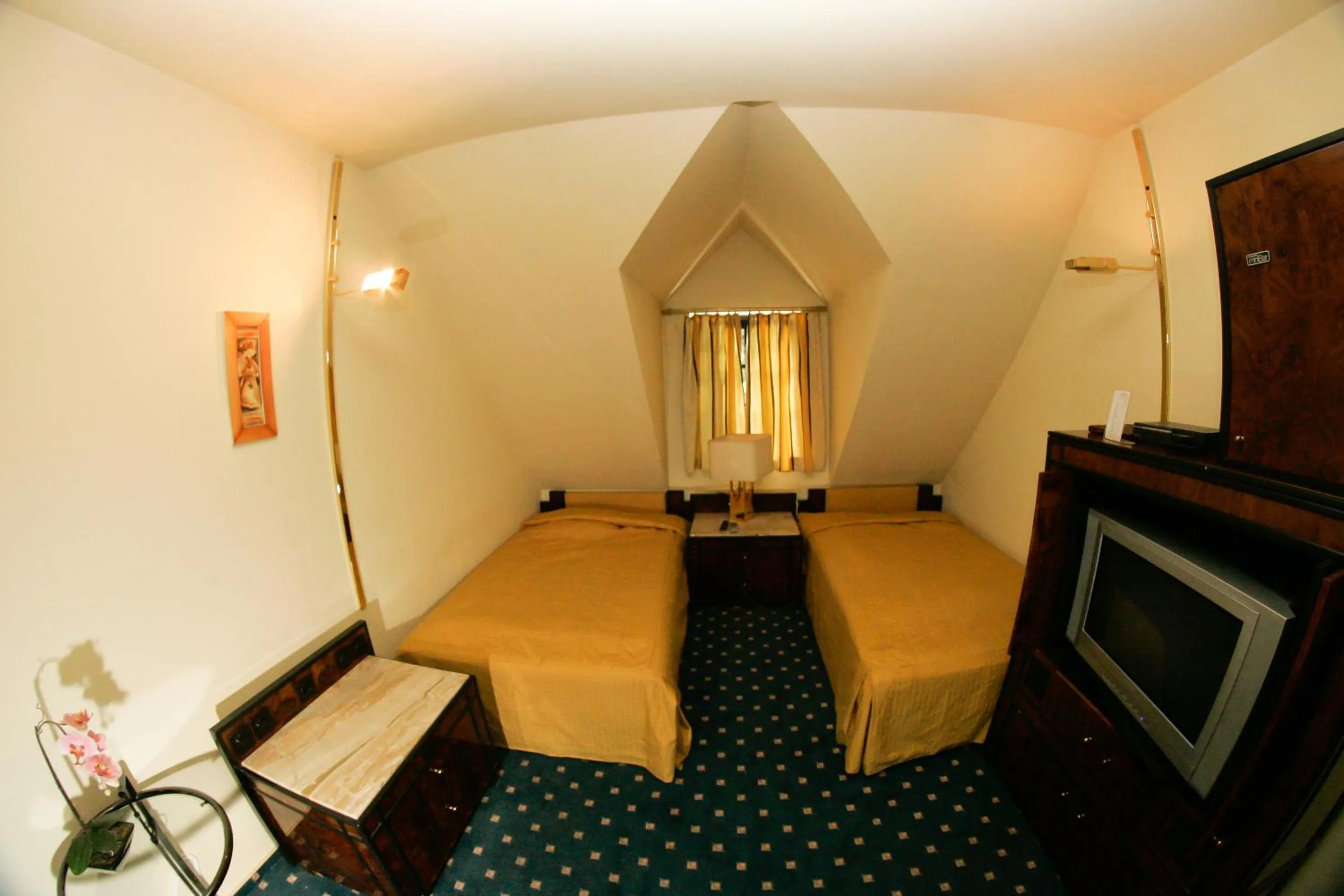 Bed in Hotel Podzamcze
