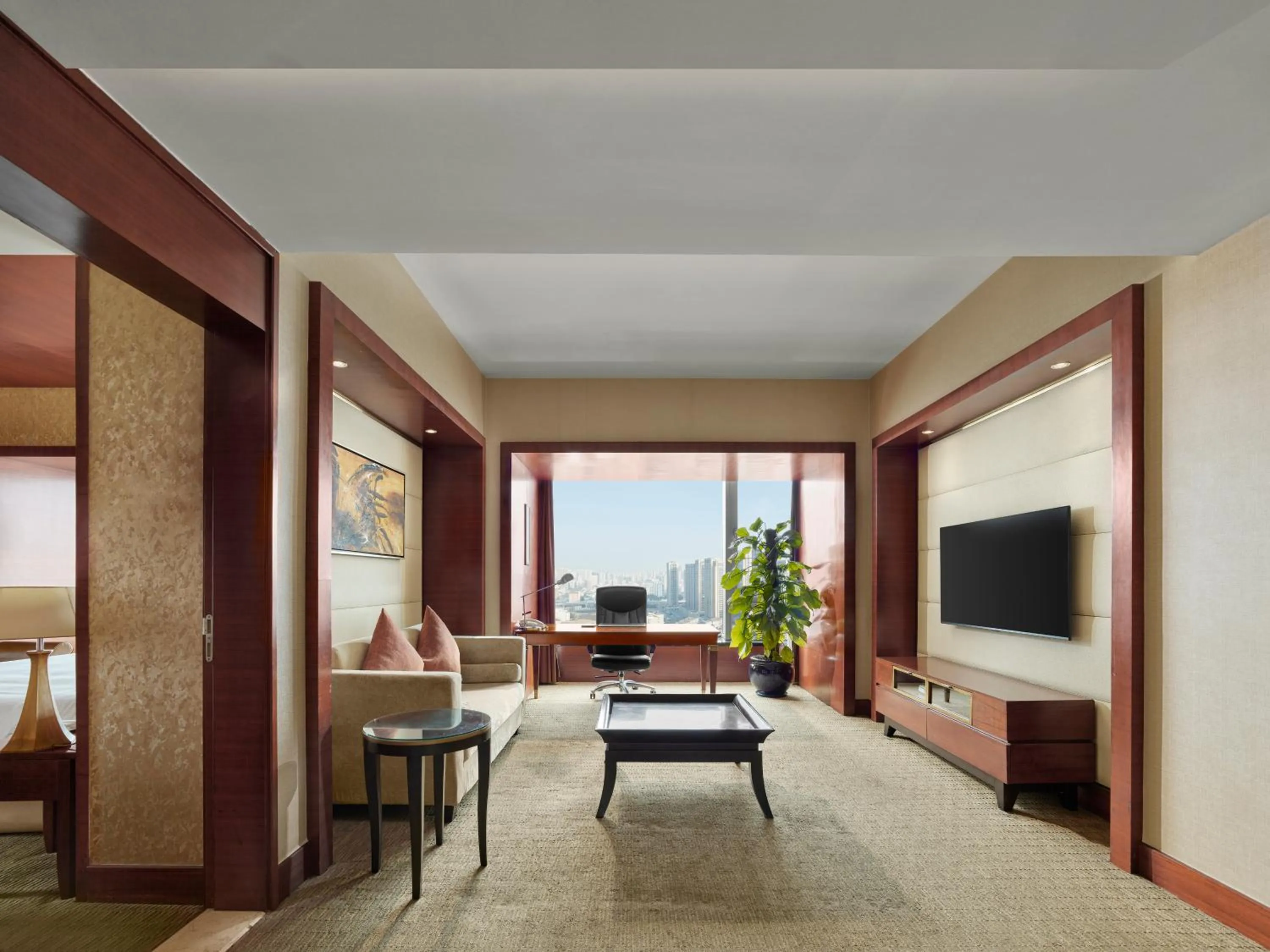 Living room in Hilton Hefei