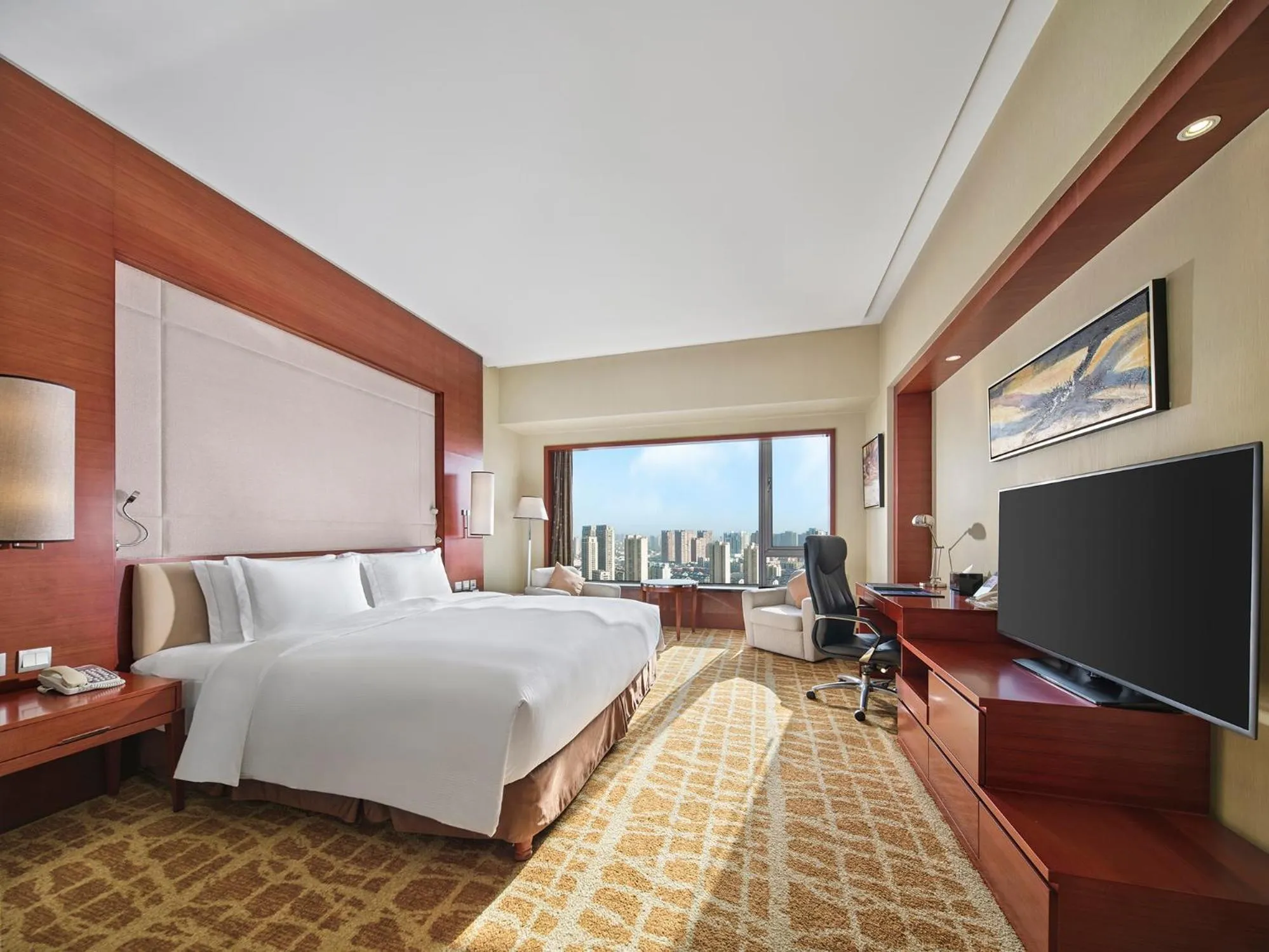 Bedroom, Bed in Hilton Hefei