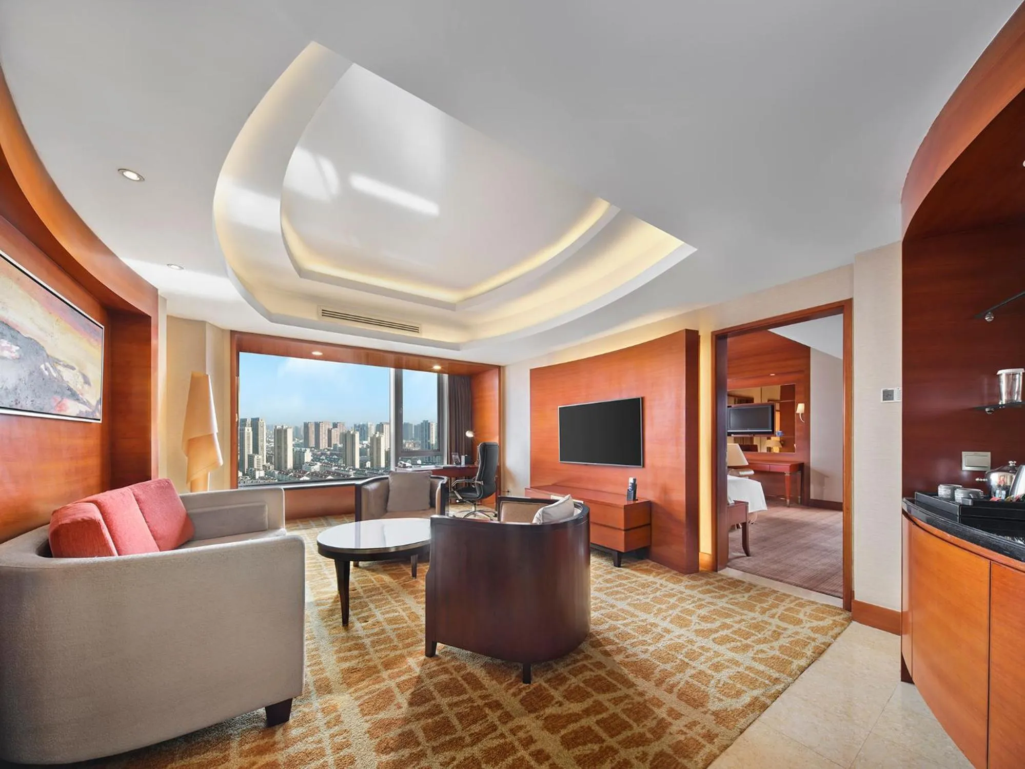 Living room in Hilton Hefei
