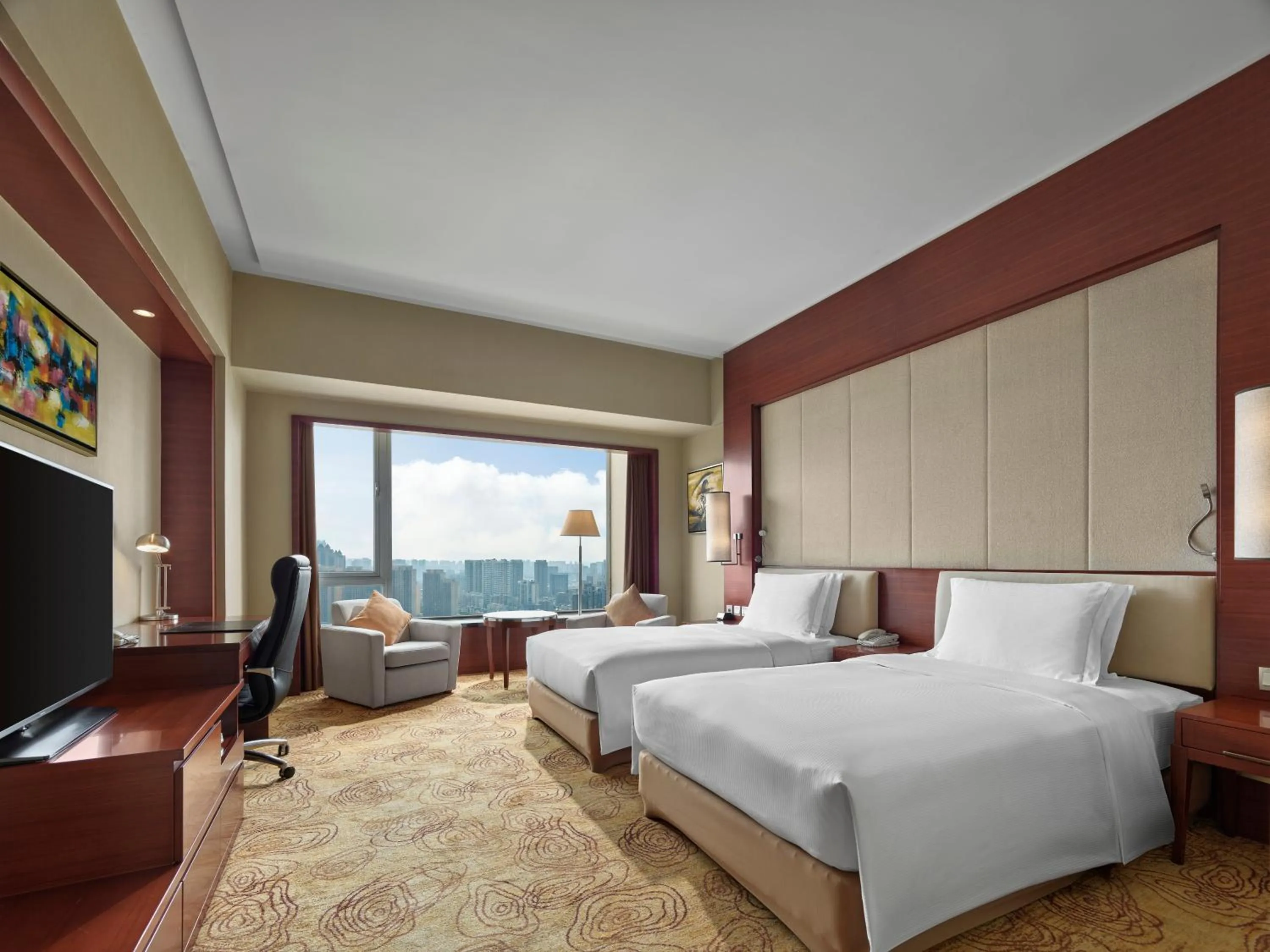 Bedroom, Bed in Hilton Hefei