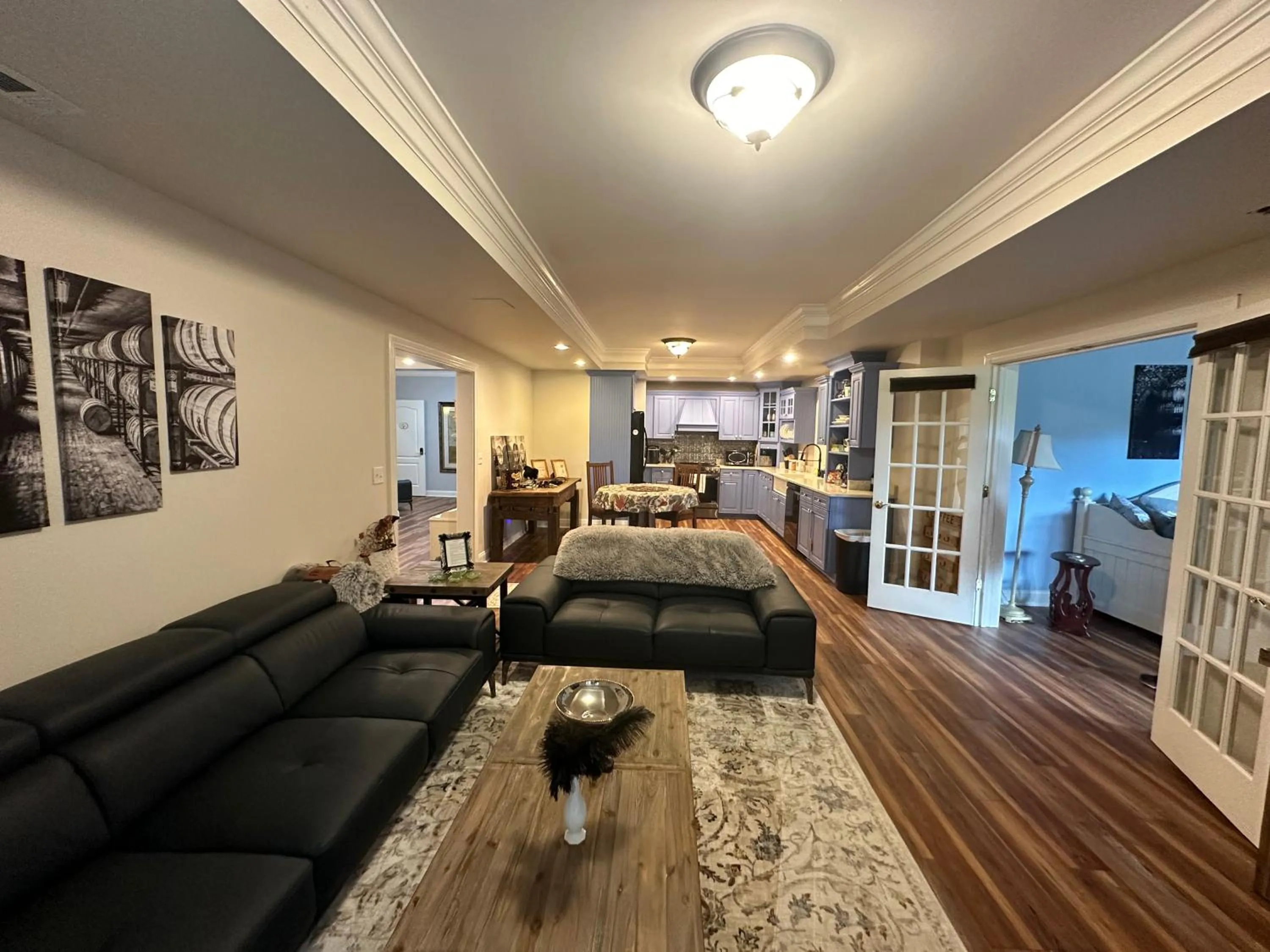 Living room in Pillow and Paddock B&B