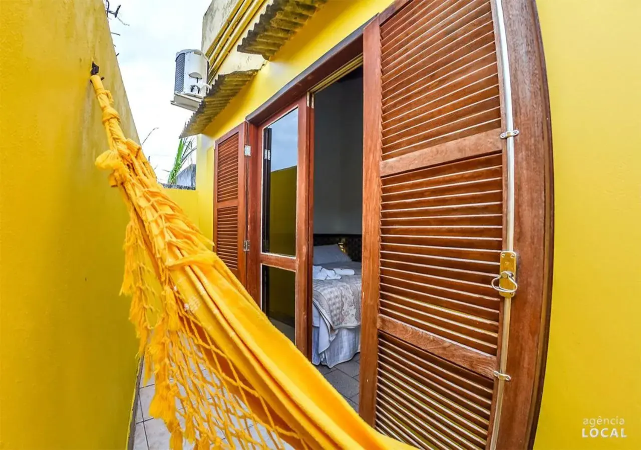 Triple Room with Balcony in Pousada Palhocinha Garopaba Triple Room with Balcony in Pousada Palhocinha Garopaba