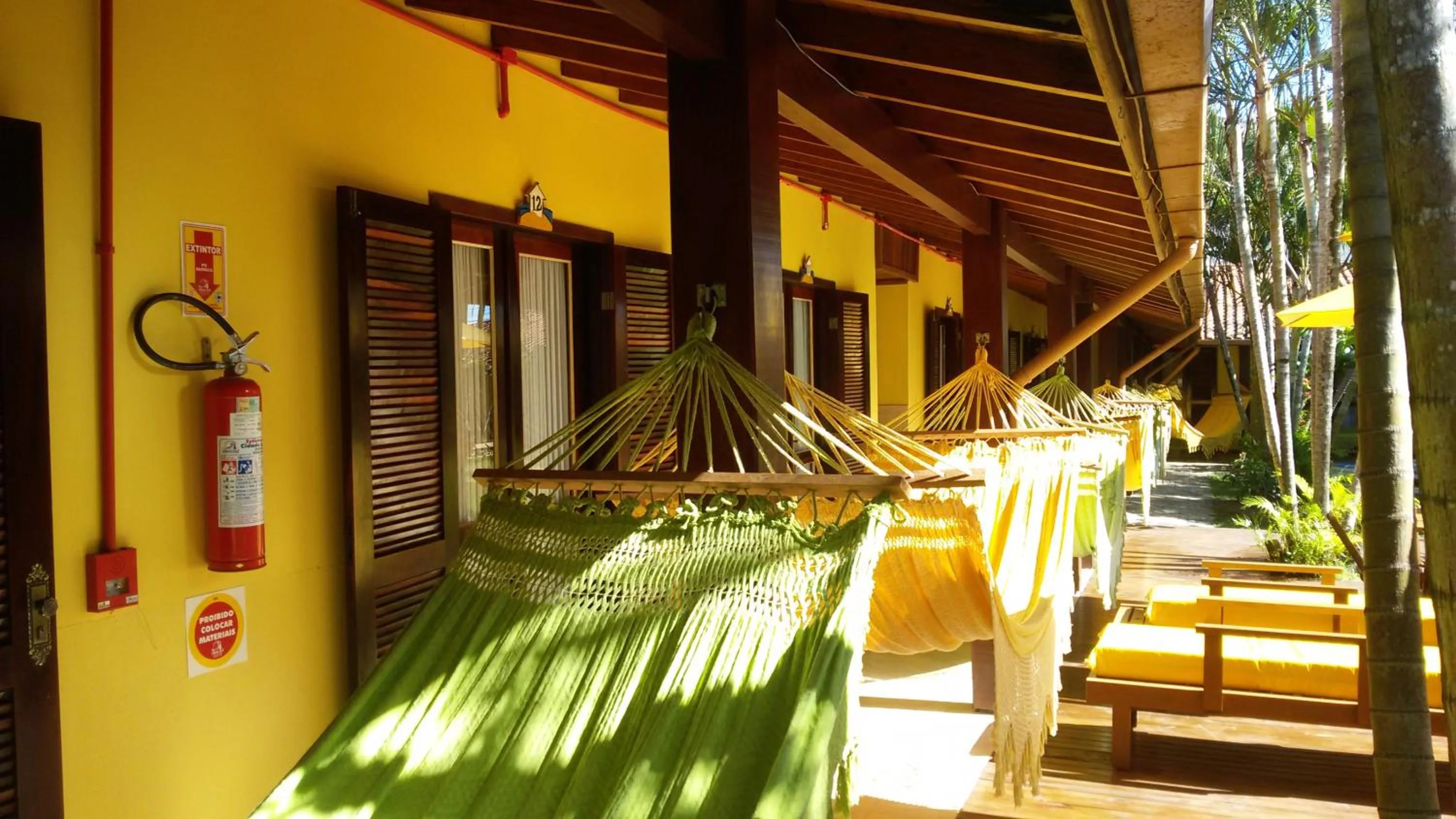 Garden in Pousada Palhocinha Garopaba