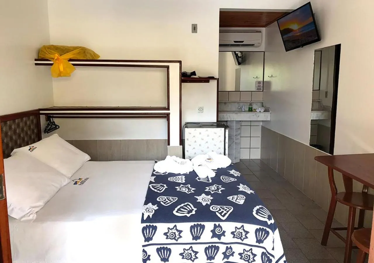 Bed in Pousada Palhocinha Garopaba