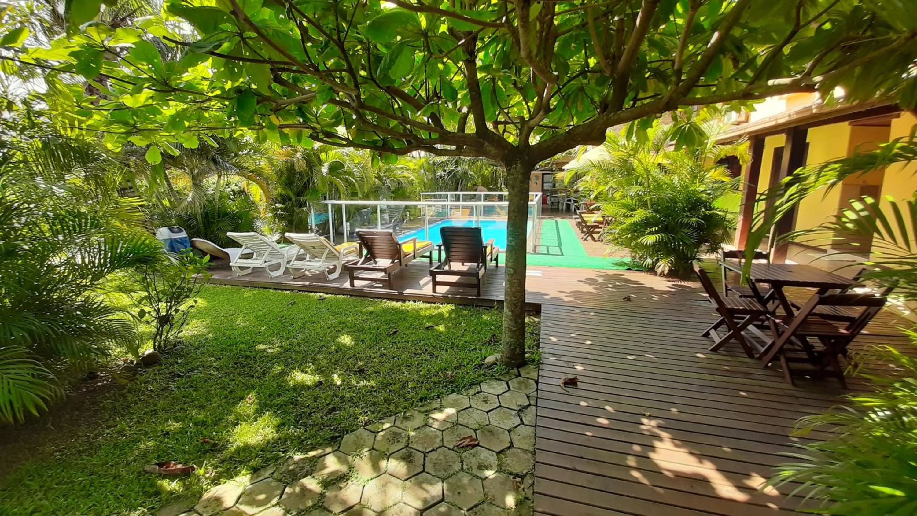 Garden in Pousada Palhocinha Garopaba