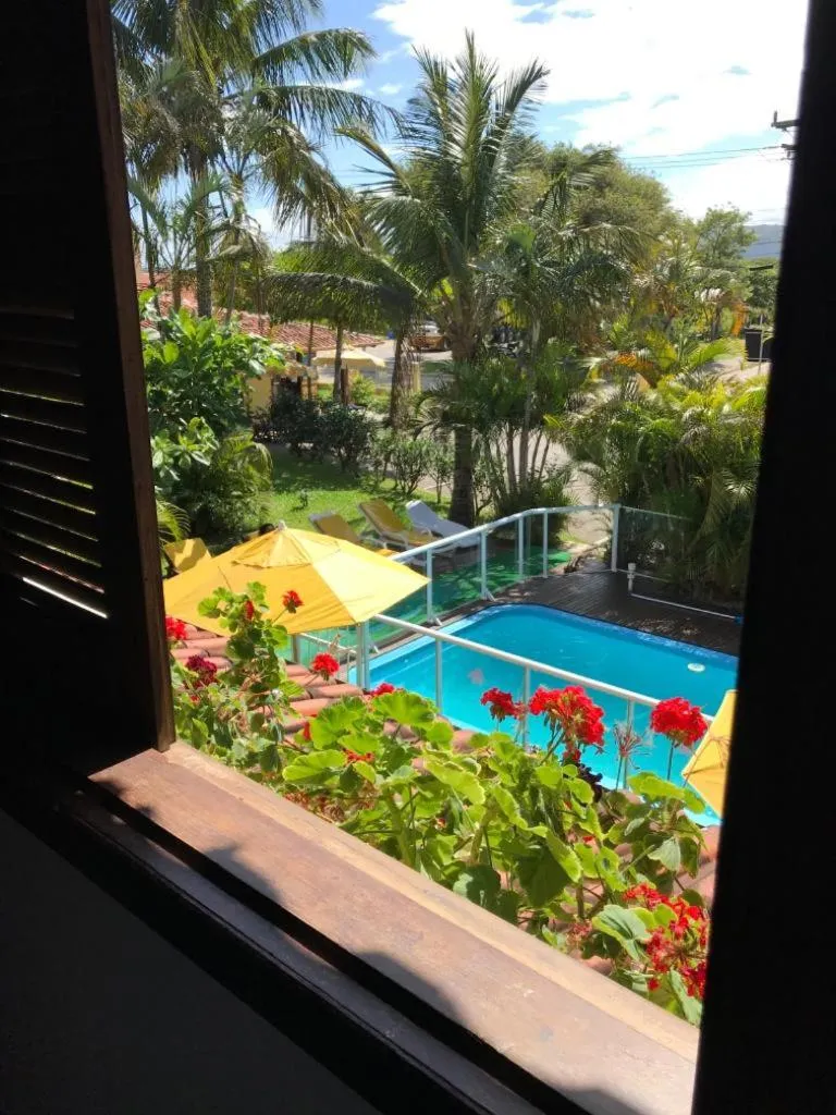 Swimming pool in Pousada Palhocinha Garopaba