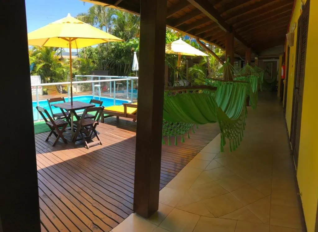 Swimming pool in Pousada Palhocinha Garopaba