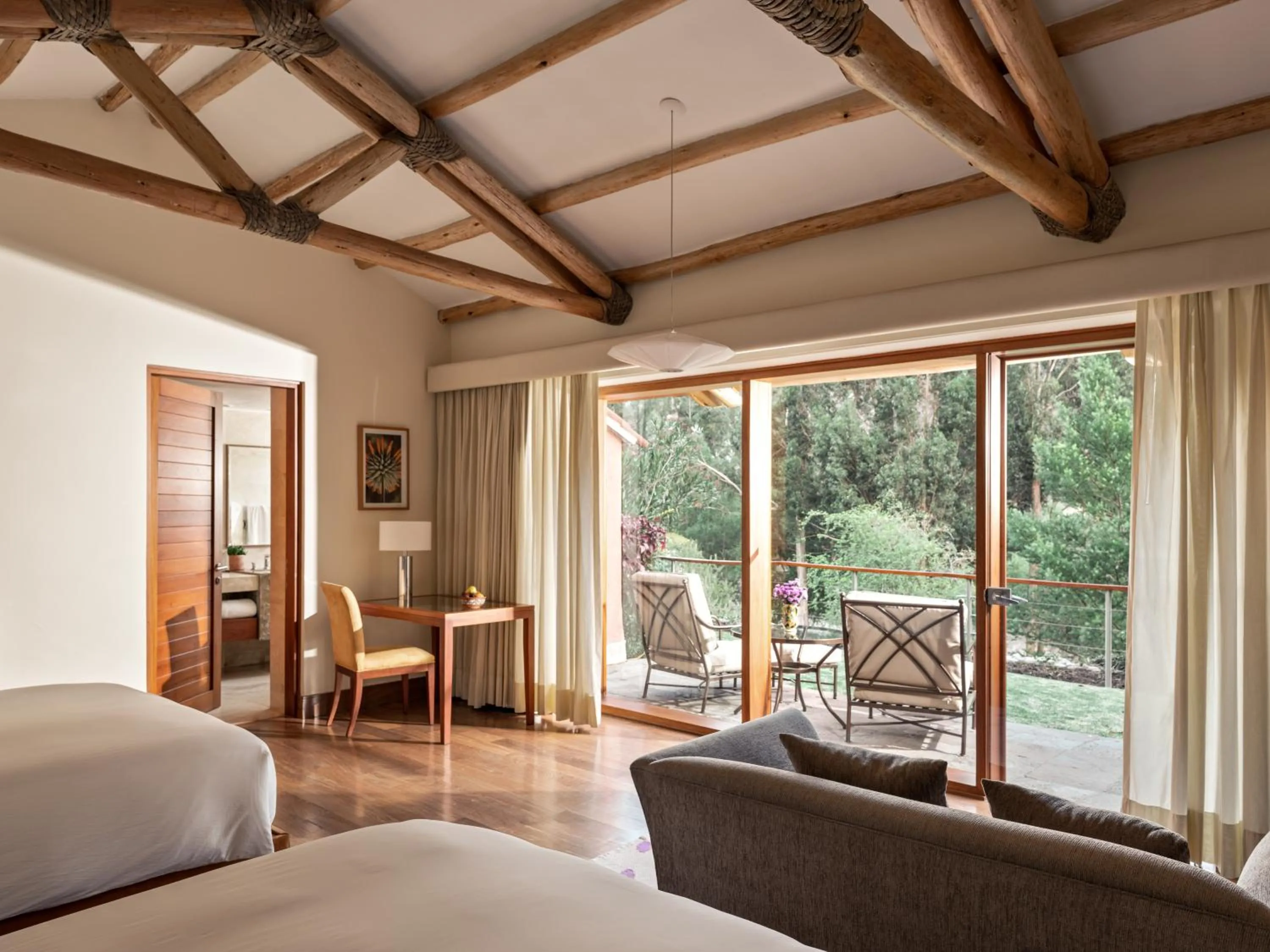 Bedroom, Bed in Rio Sagrado, A Belmond Hotel, Sacred Valley