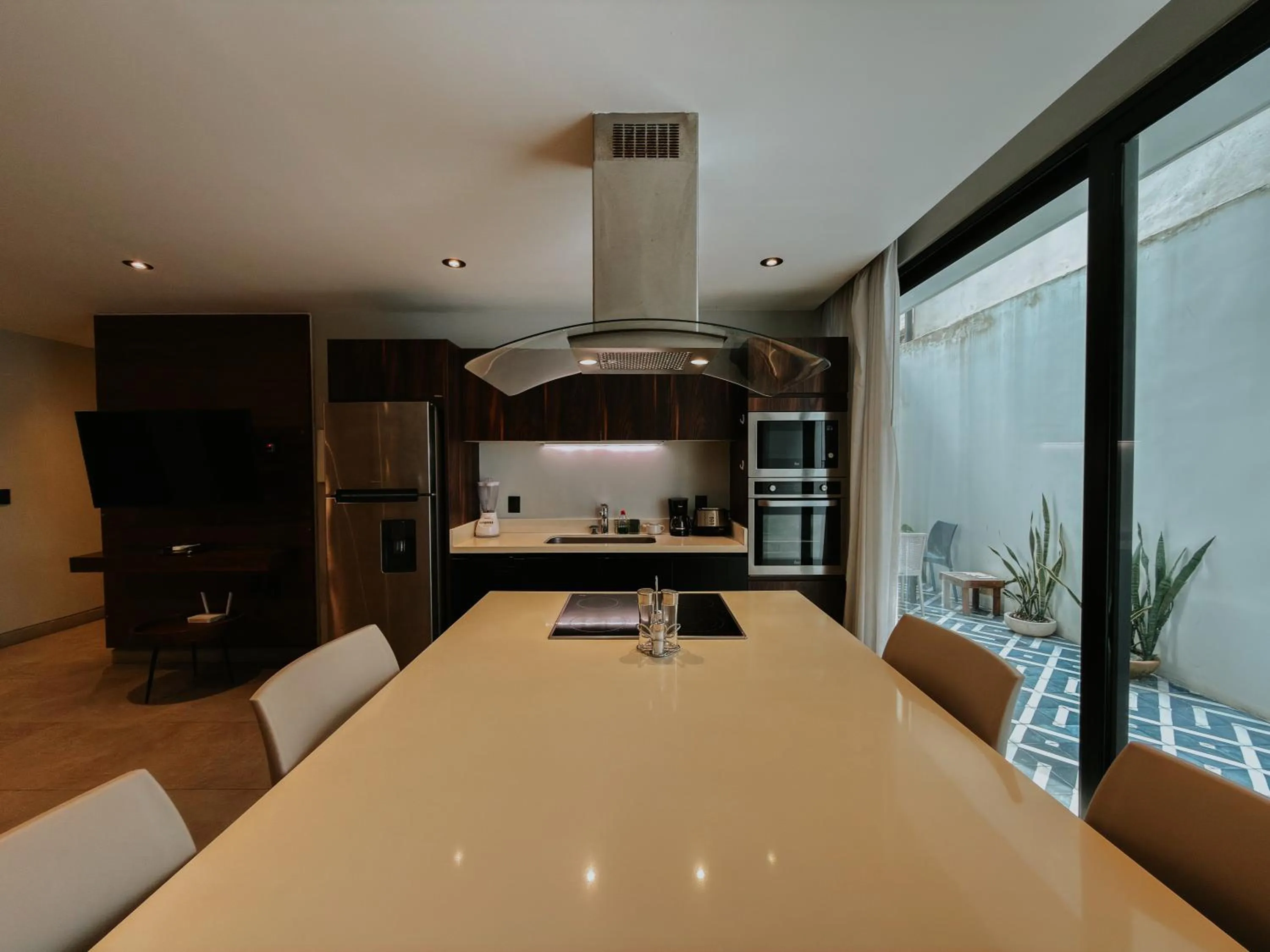 Kitchen or kitchenette in IT Boutique Hotel & Restaurant