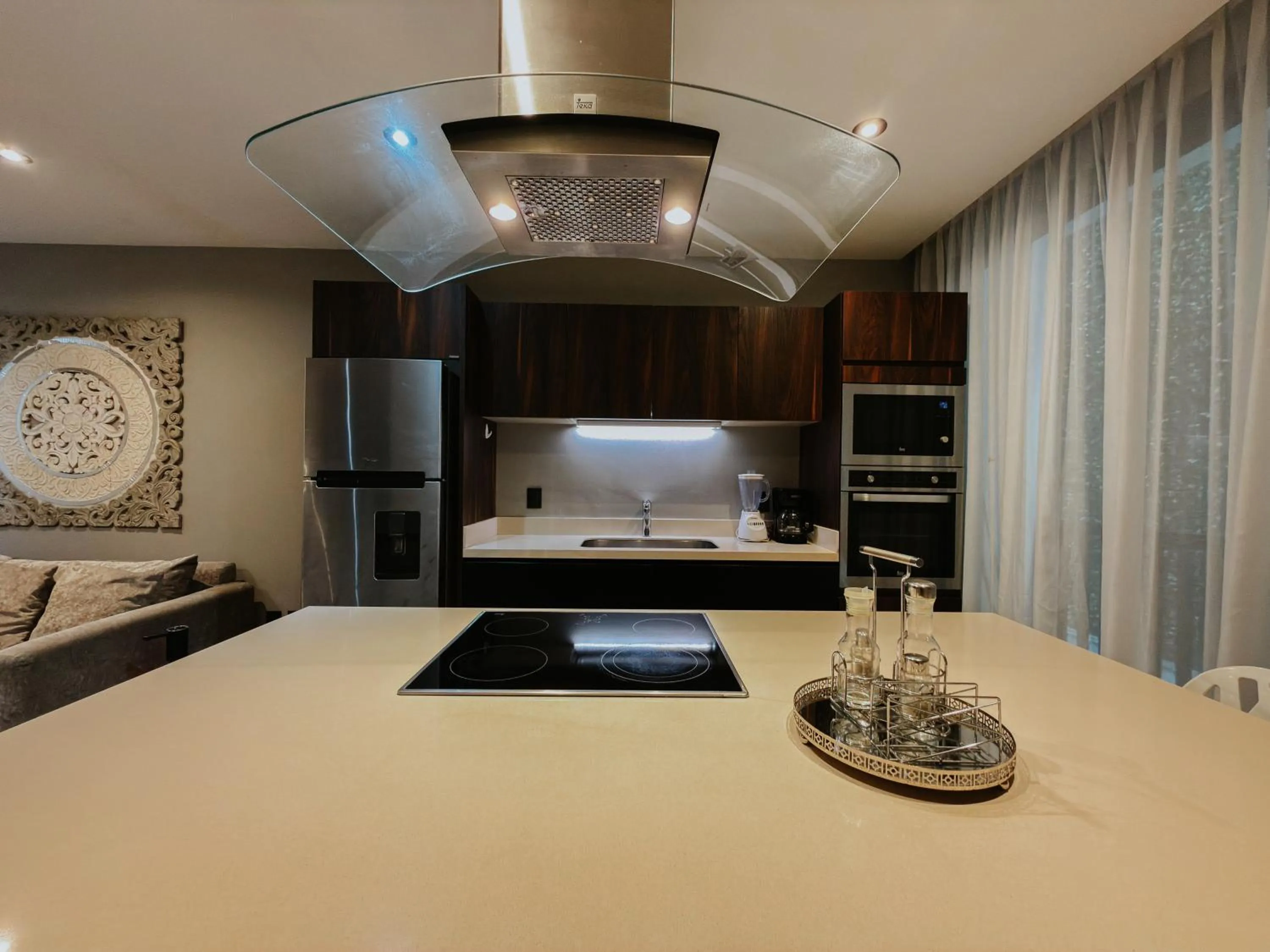 Kitchen or kitchenette in IT Boutique Hotel & Restaurant