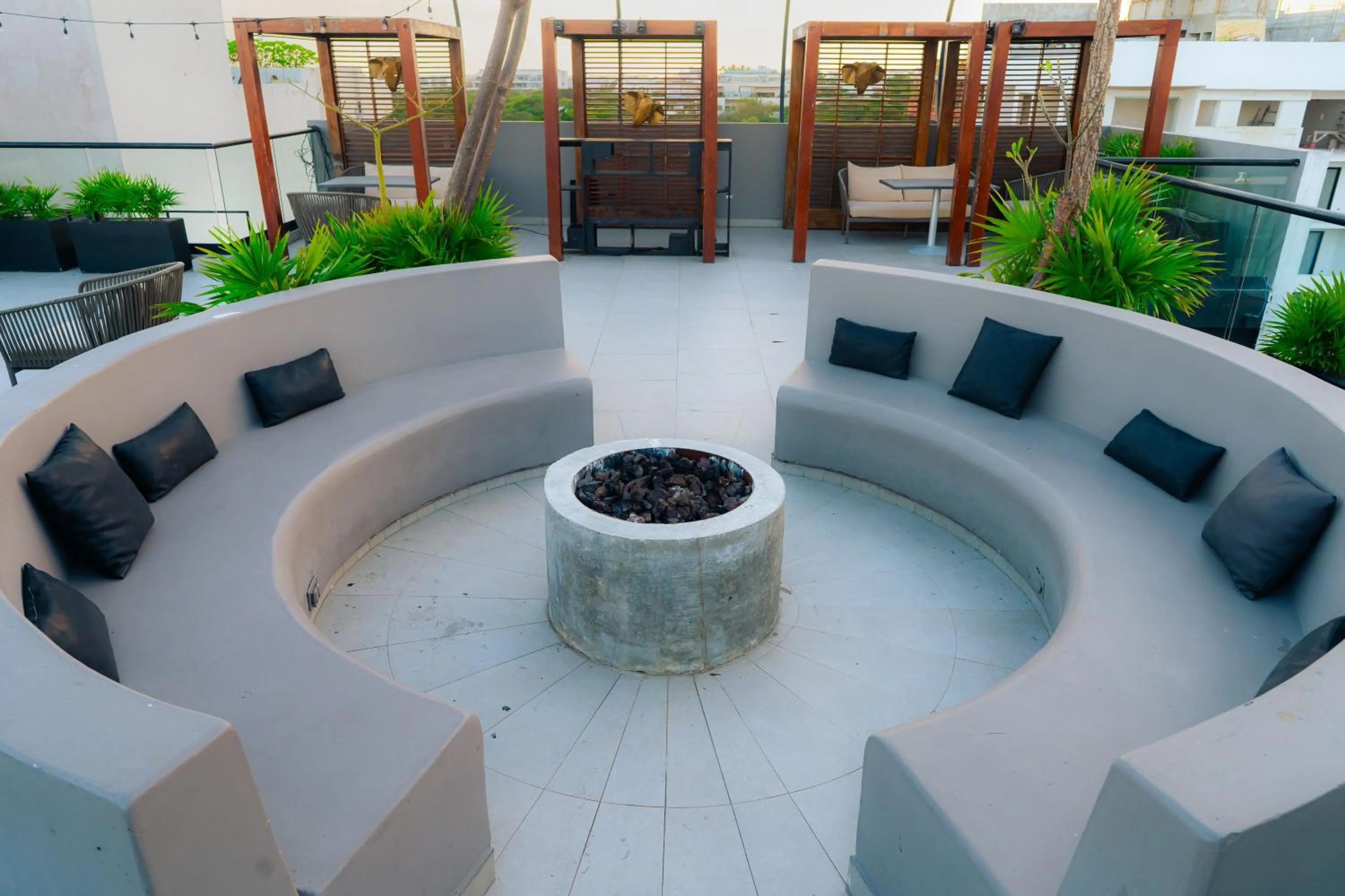 Balcony/Terrace in IT Boutique Hotel & Restaurant