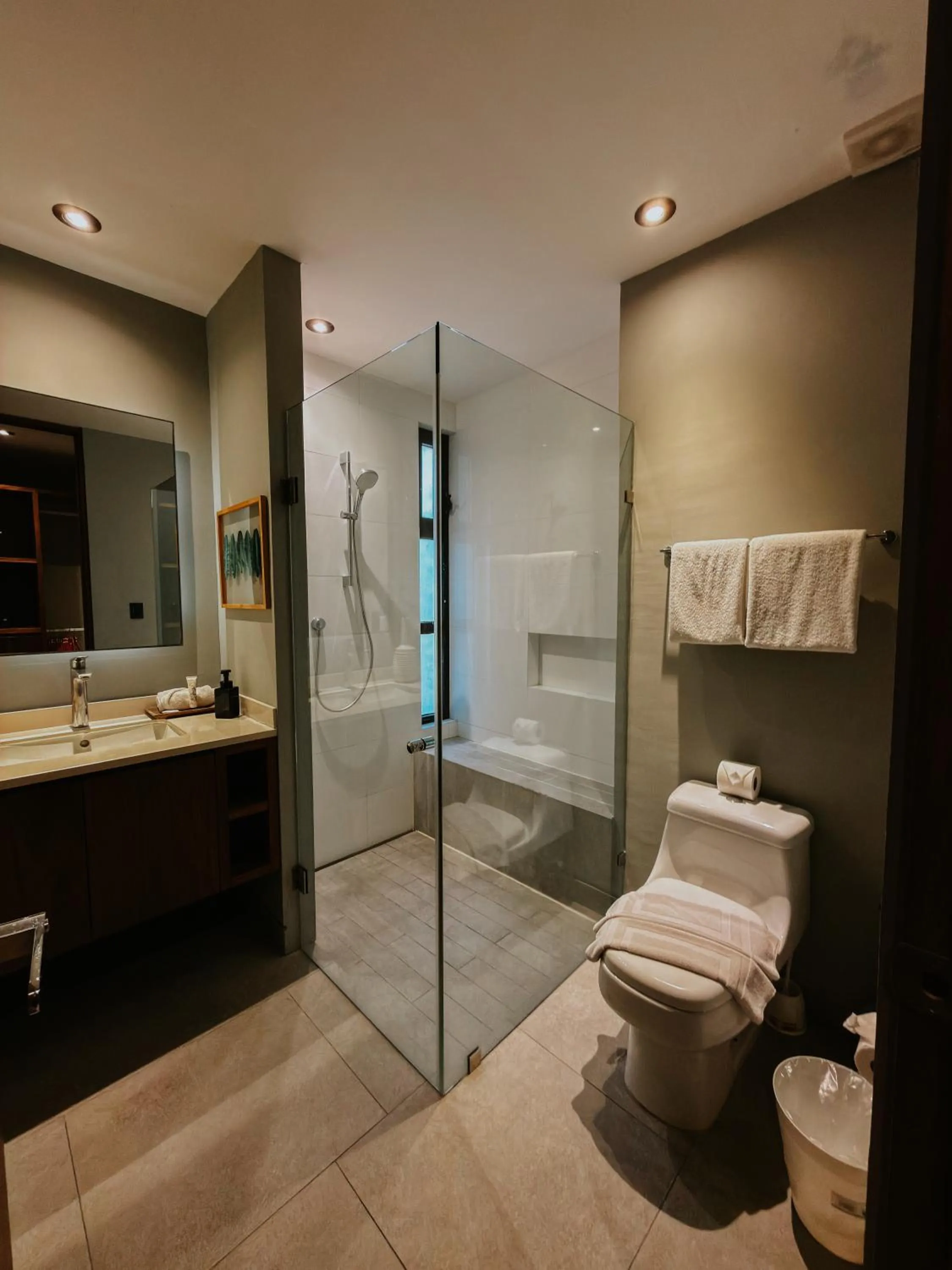Shower in IT Boutique Hotel & Restaurant