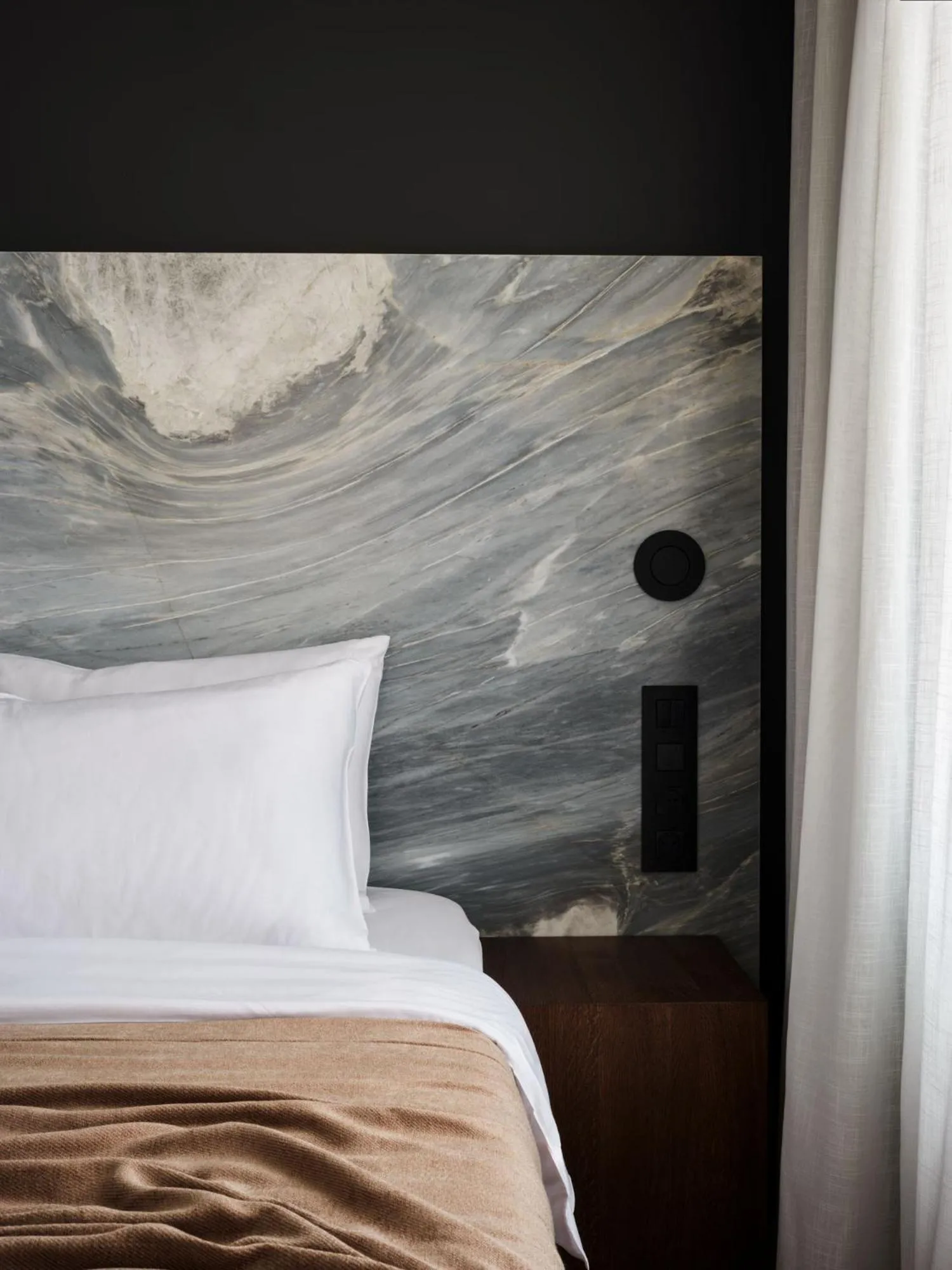Bed in Hotel Reja, a Member of Design Hotels