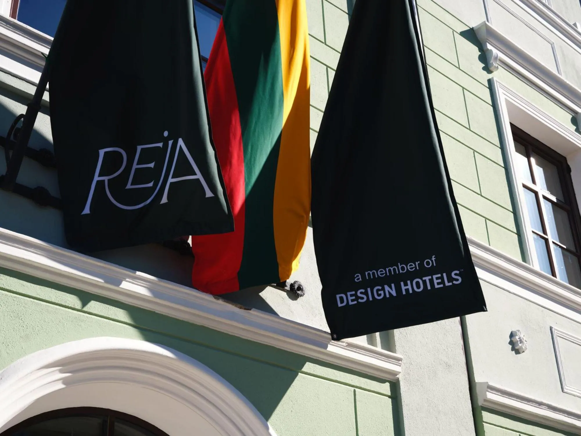 Property logo or sign in Hotel Reja, a Member of Design Hotels