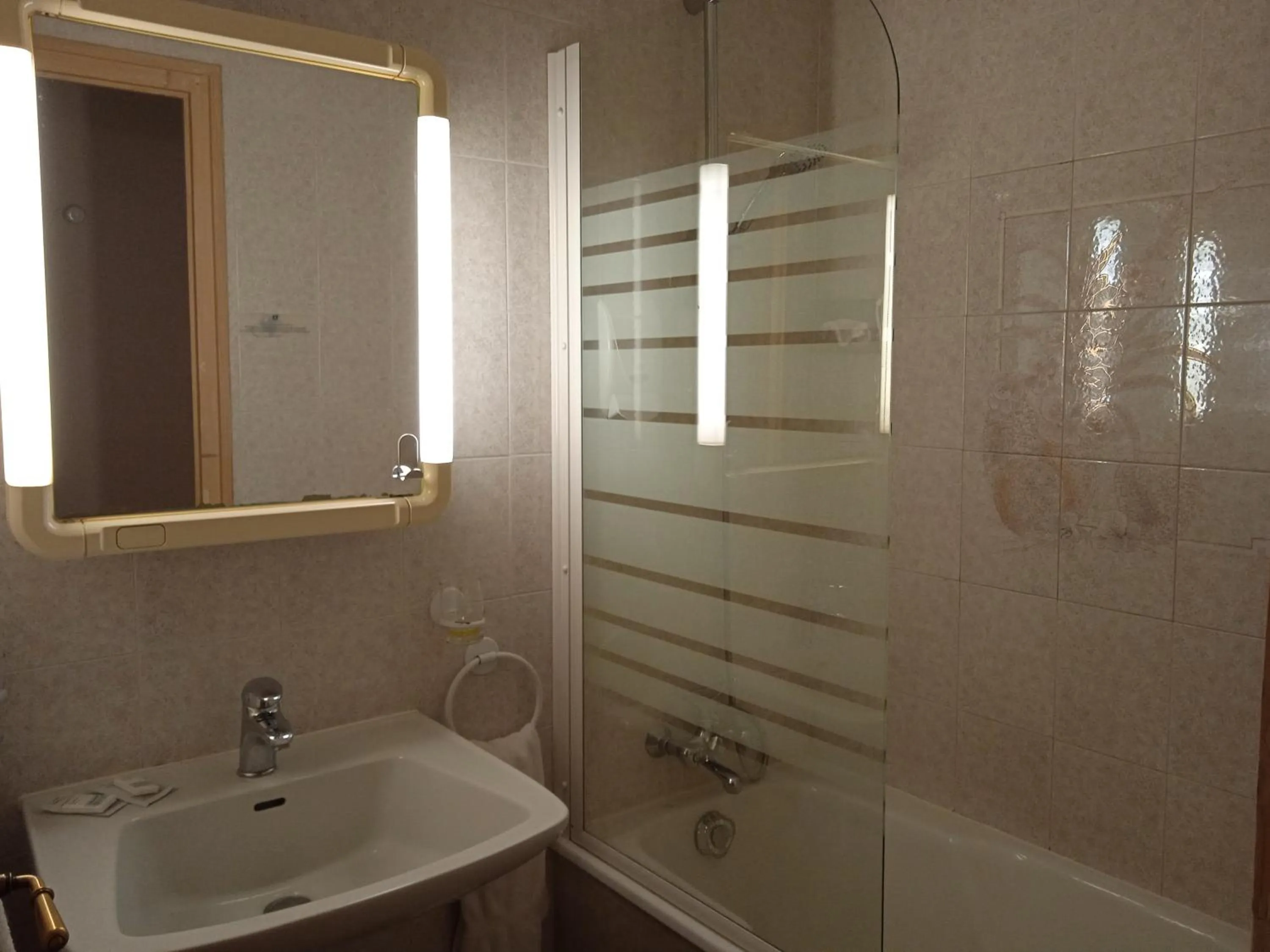 Bathroom in Hotel les Sapins