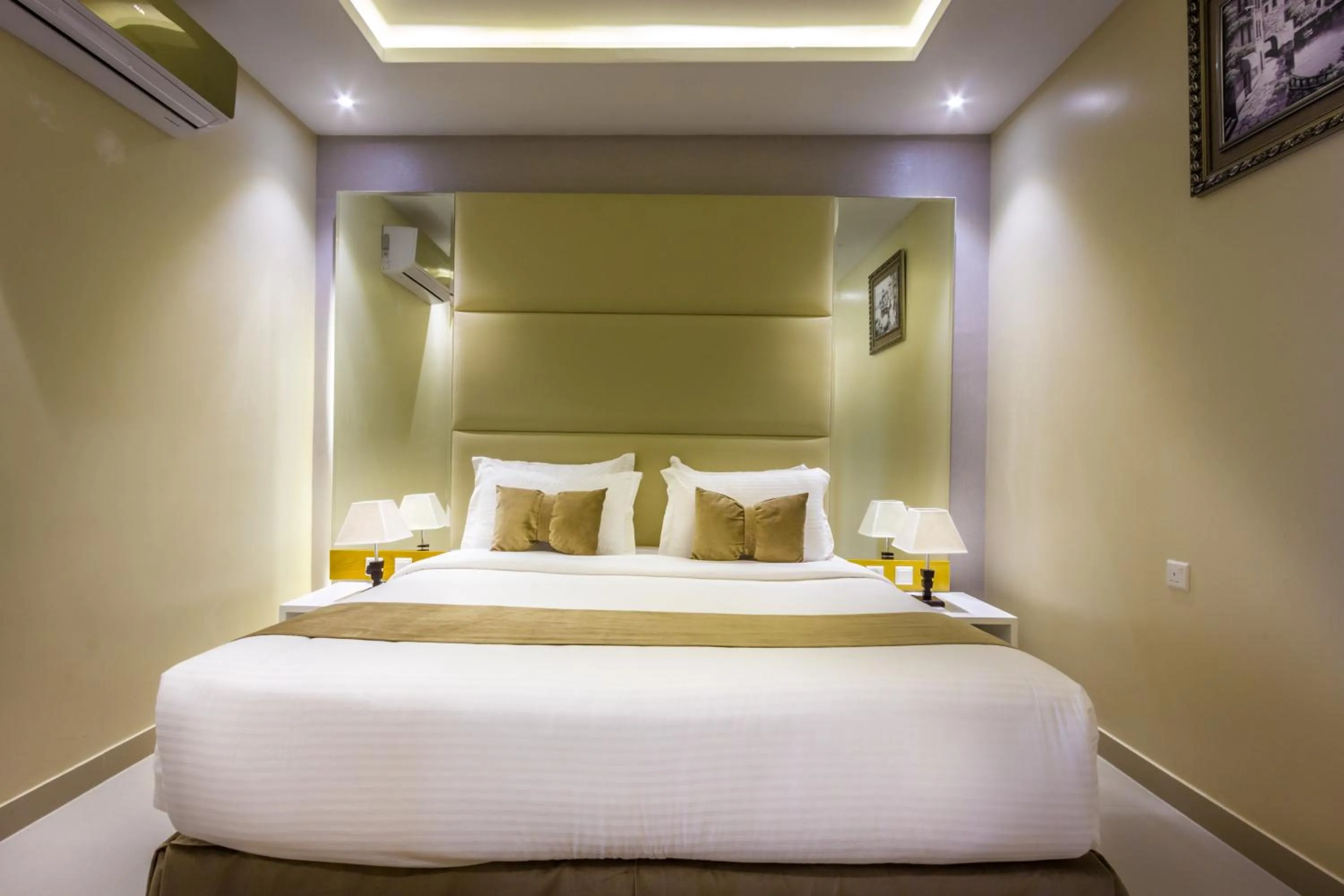 Bedroom, Bed in AL Muhaidb Residence Abha