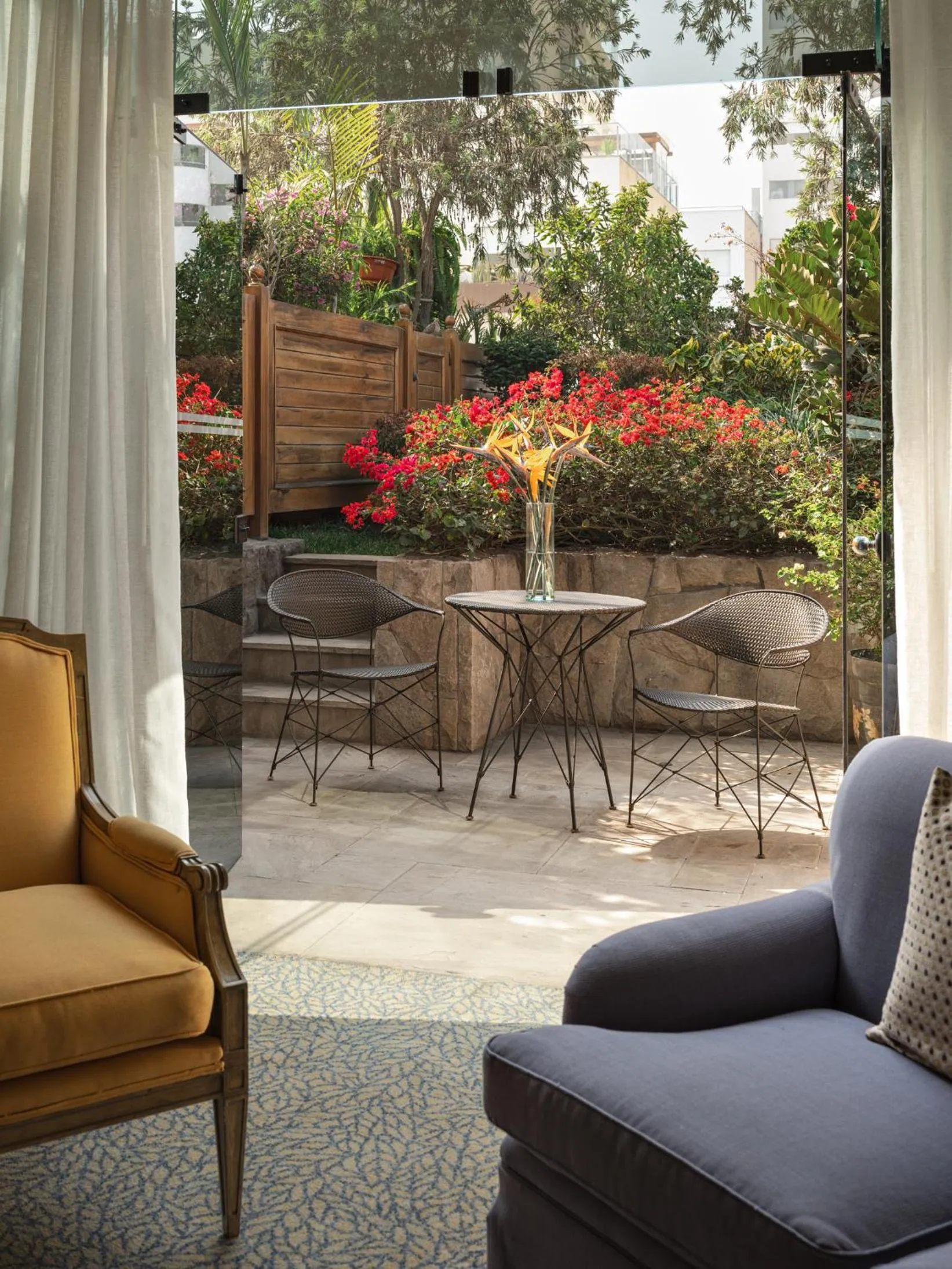 Garden view in Miraflores Park, A Belmond Hotel, Lima