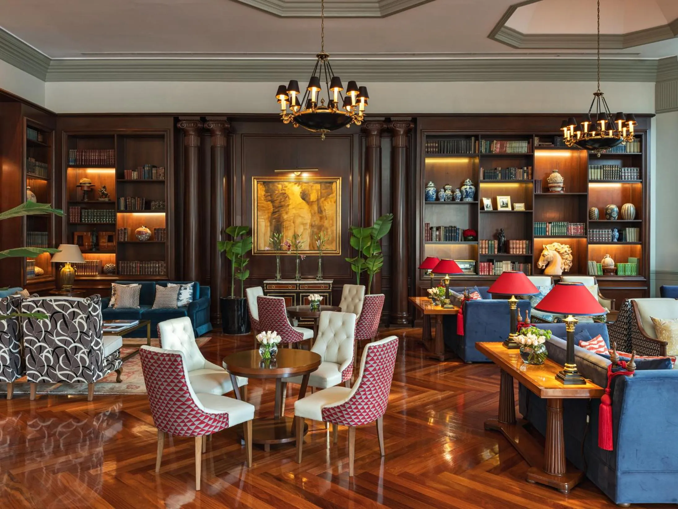Library in Miraflores Park, A Belmond Hotel, Lima