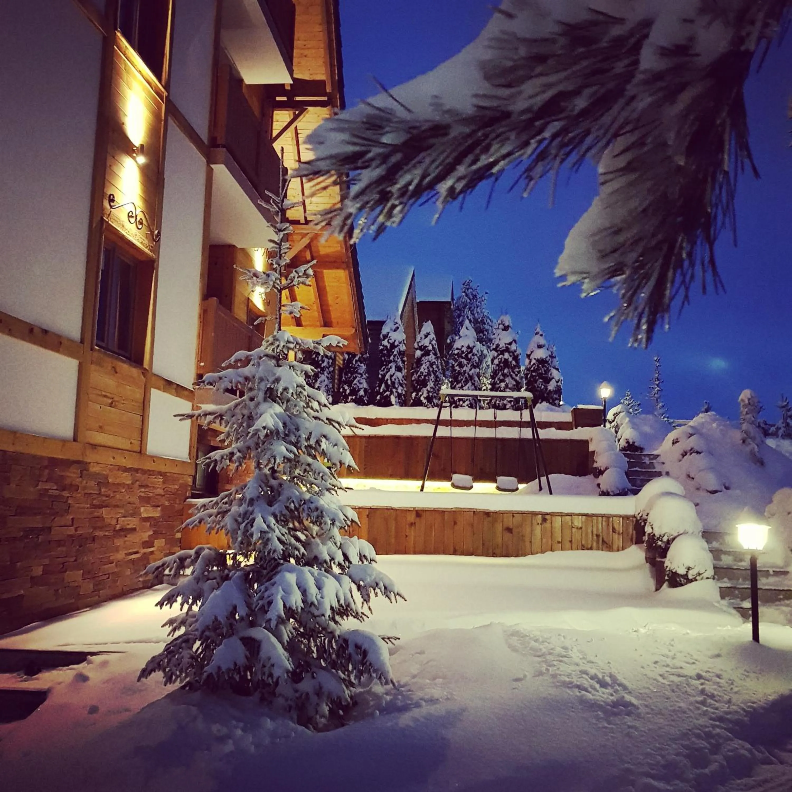 Property building in Villa Natural Wood