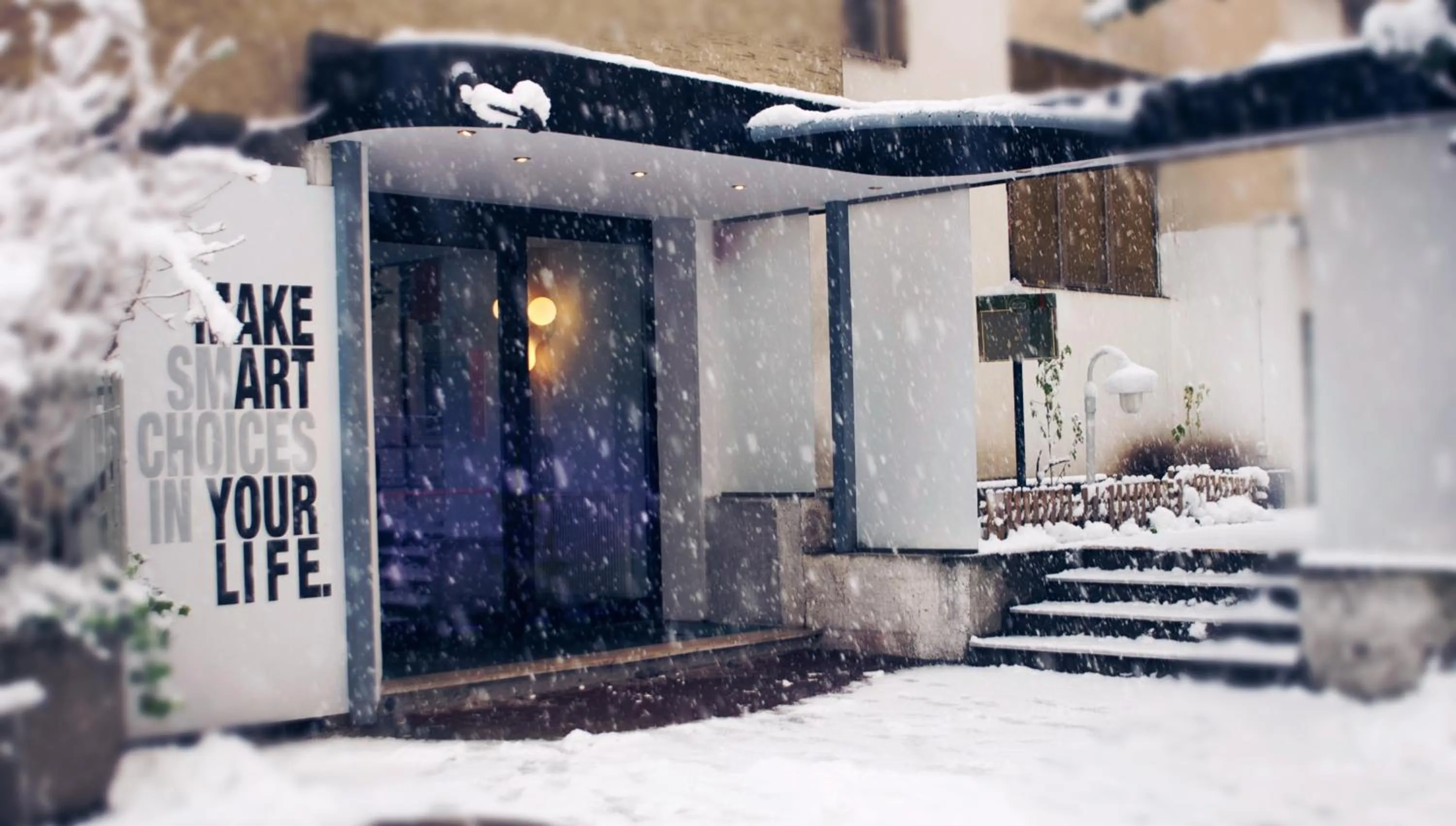 Facade/entrance in Hotel Asterix